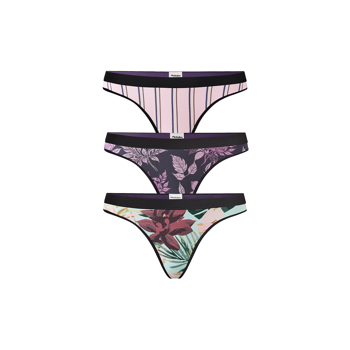 UltraModal™ Core Thong 3-Pack | Summer Garden Pack