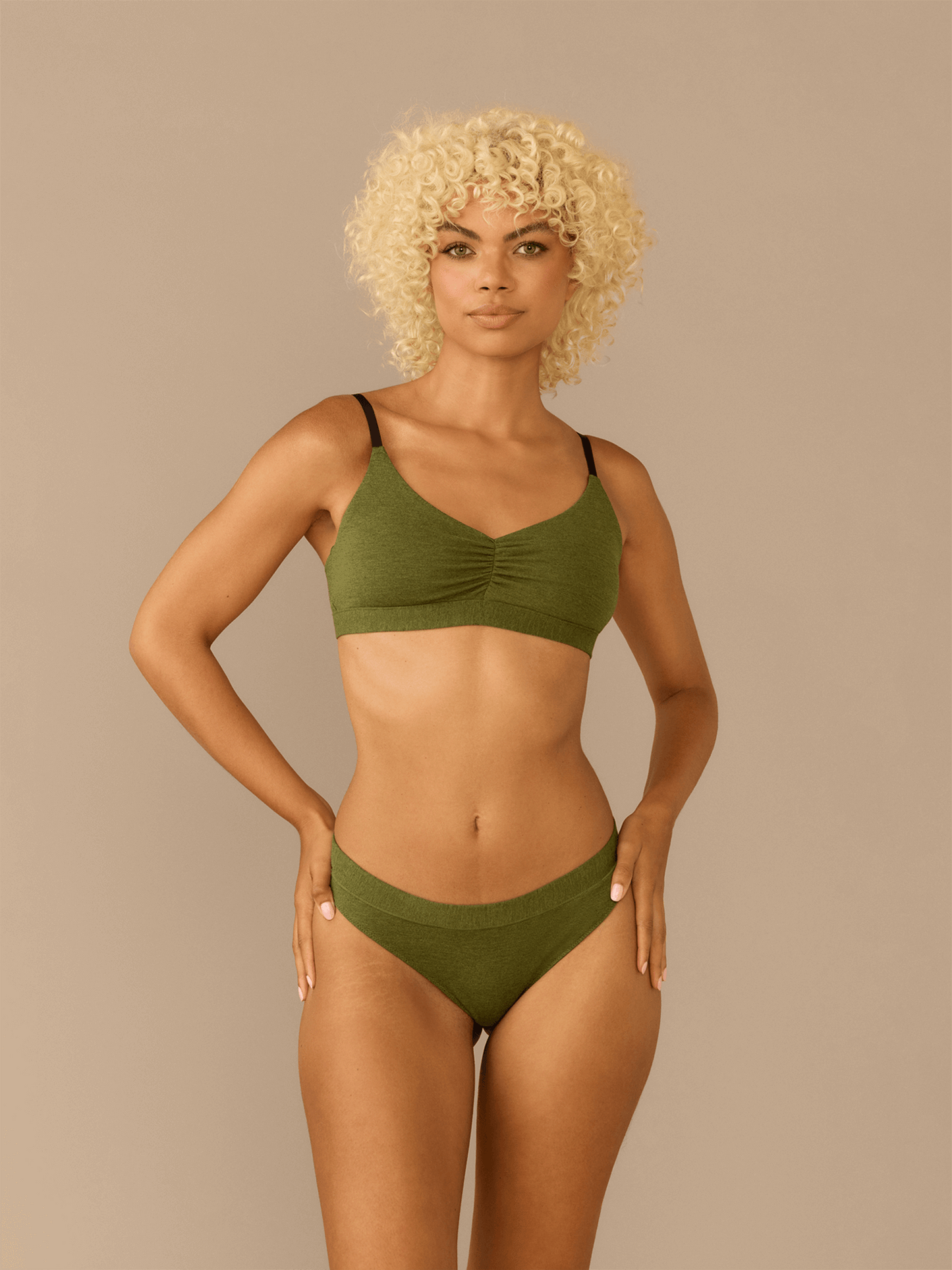 UltraModal™ FeelFree Thong | Heather Olive