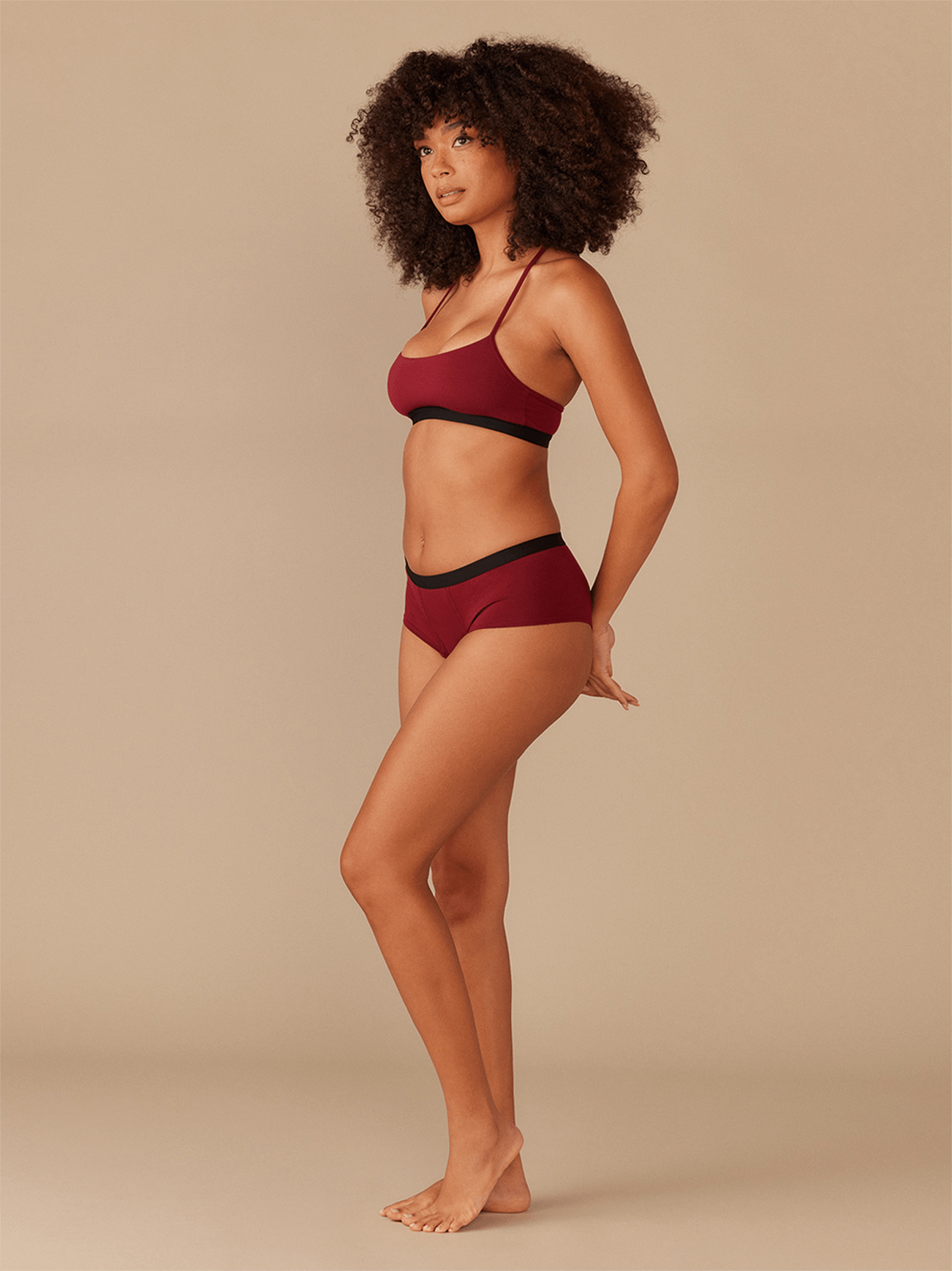 UltraModal™ Core Cheeky Brief | Cabernet