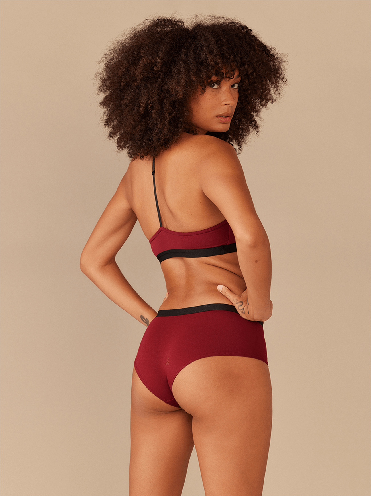UltraModal™ Core Cheeky Brief | Cabernet
