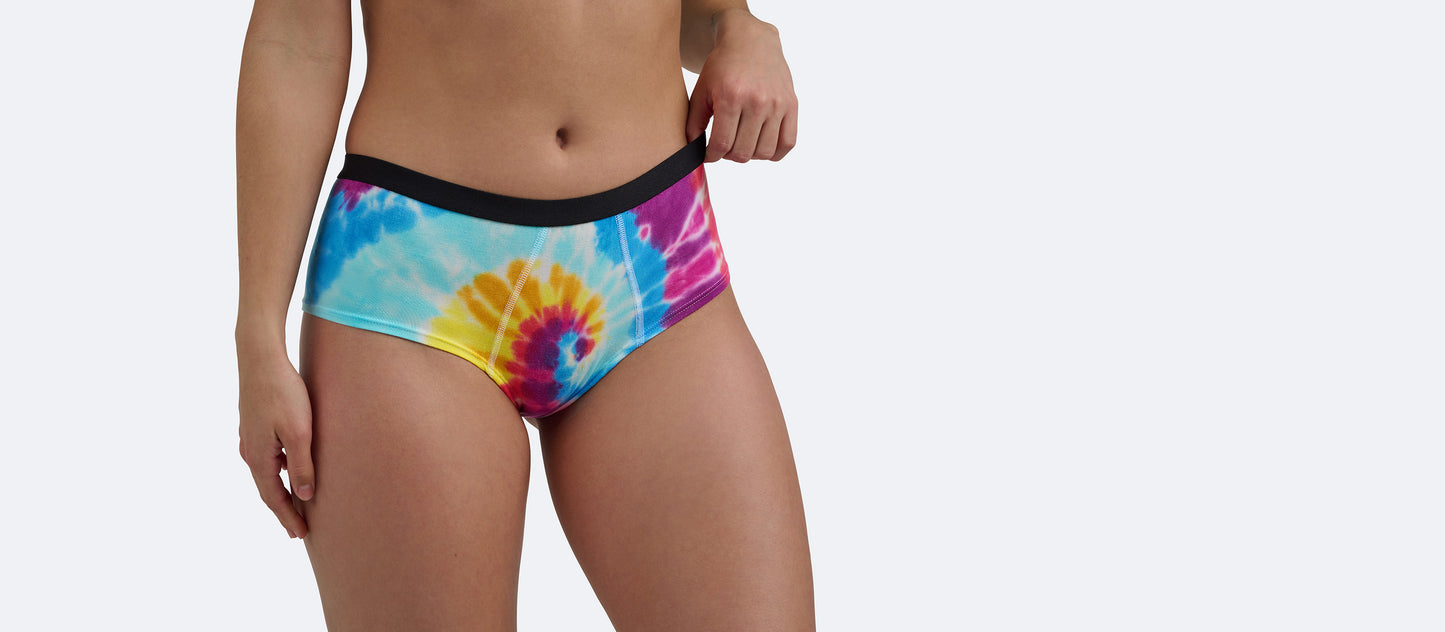 UltraModal™ Core Cheeky Brief | Rainbow Tie Dye