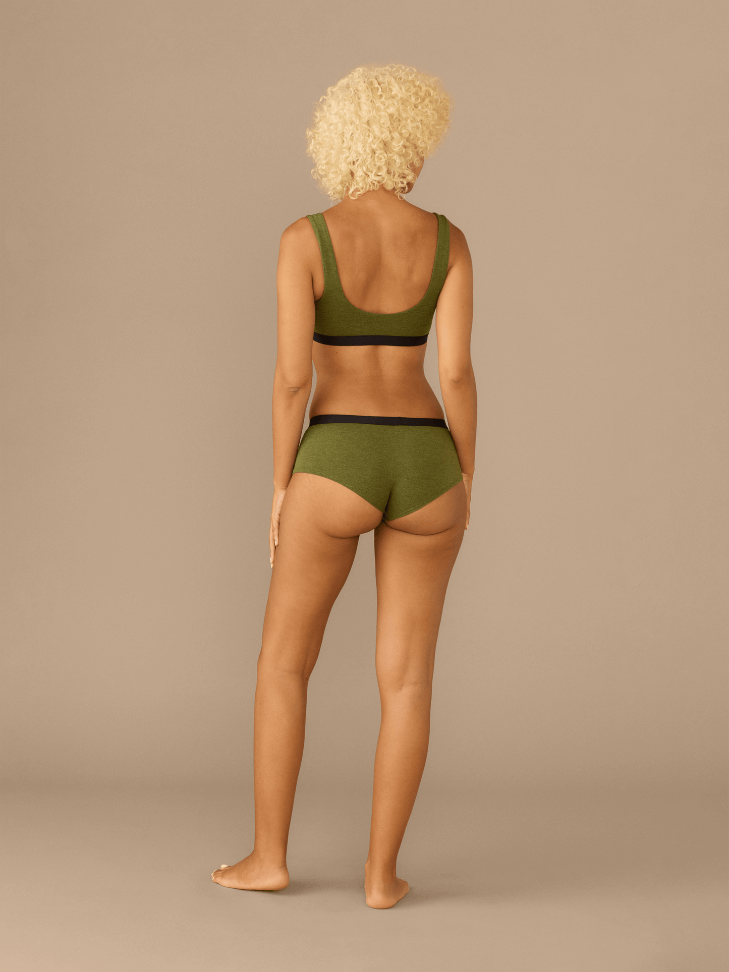 UltraModal™ Core Cheeky Brief | Heather Olive