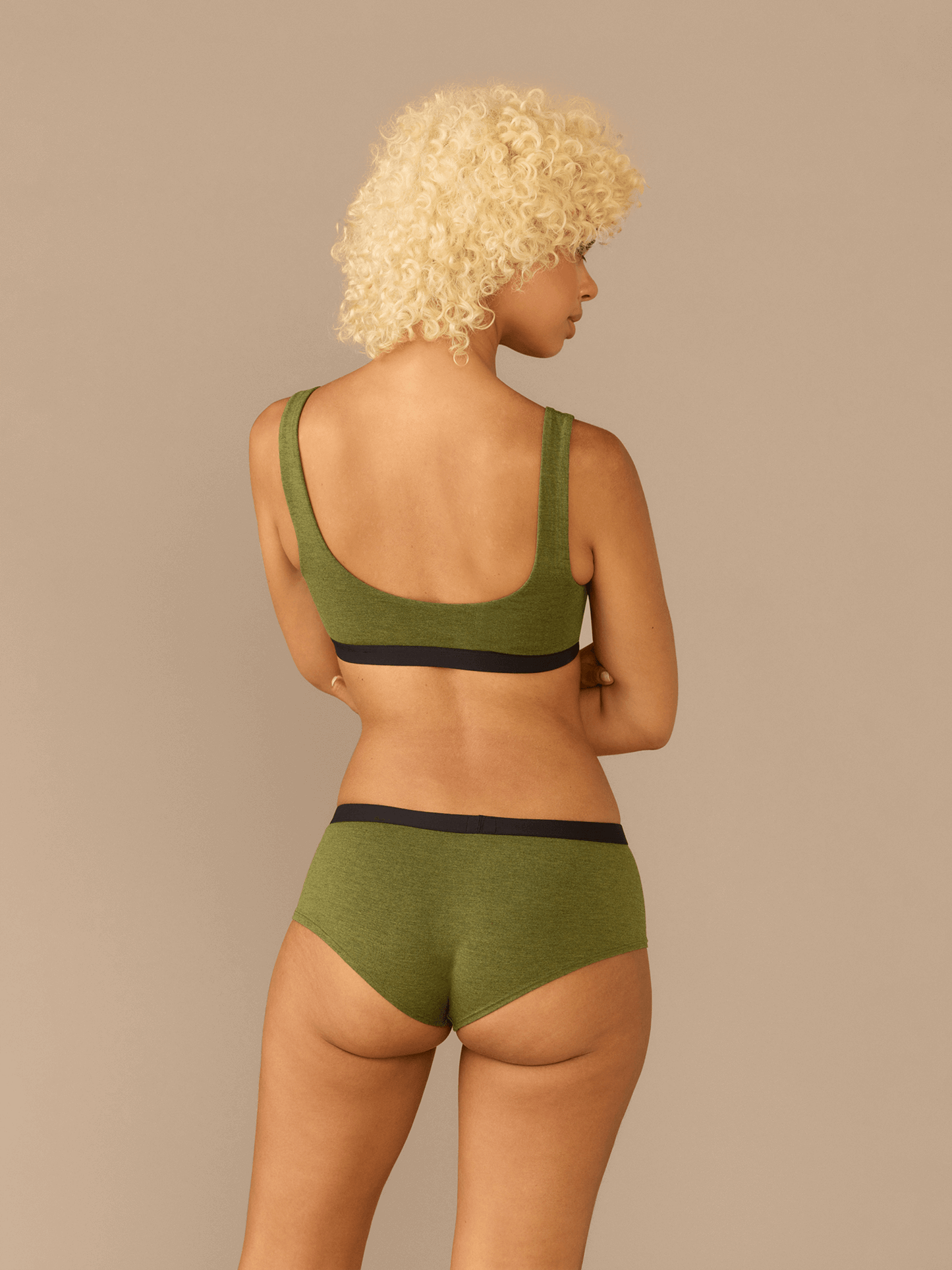 UltraModal™ Core Cheeky Brief | Heather Olive