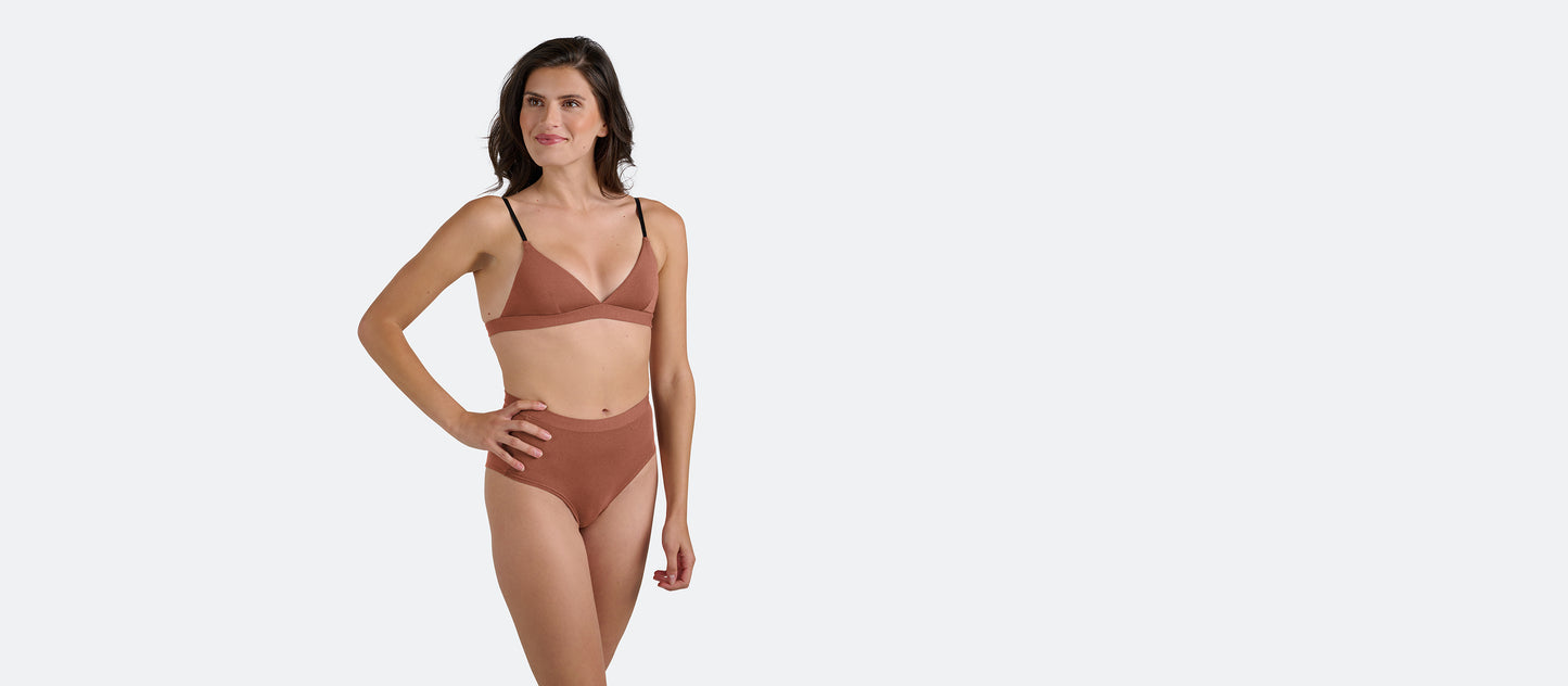 UltraModal™ FeelFree Triangle Bralette | Cedar Wood