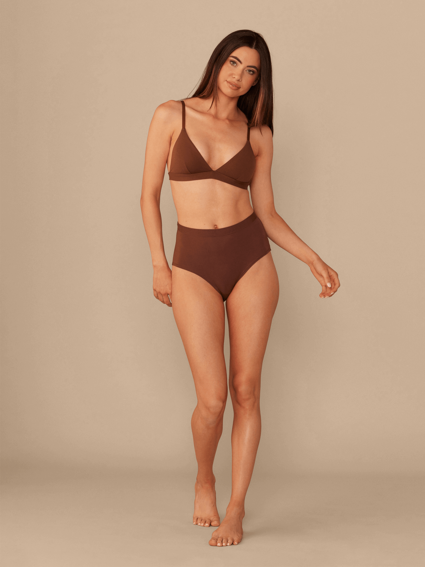 UltraModal™ FeelFree High-Waisted Cheeky | Walnut Shell