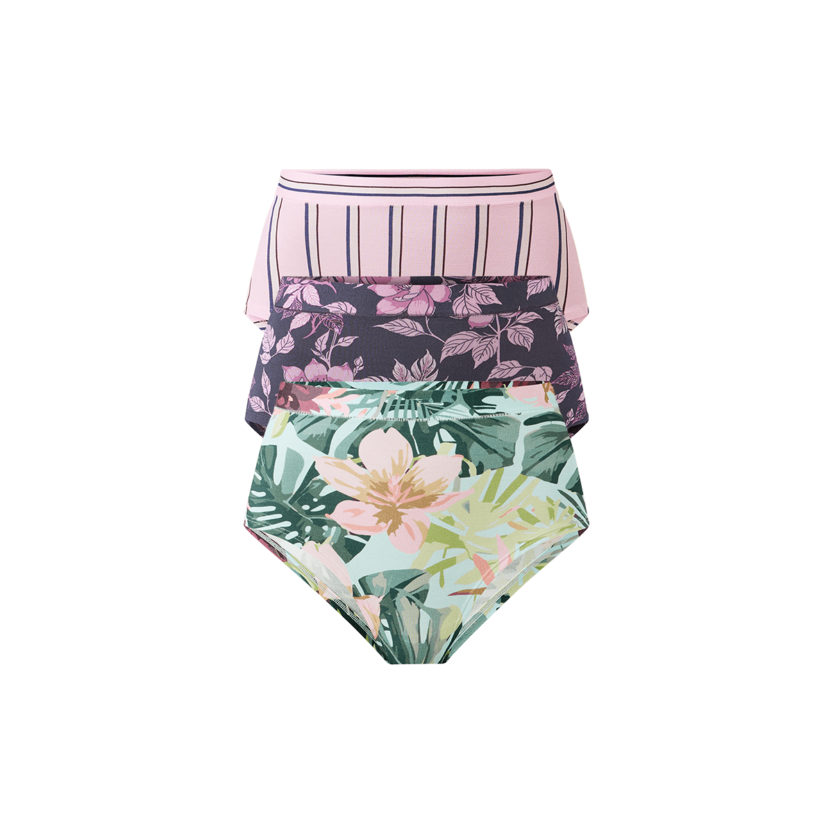 UltraModal™ FeelFree High Waist Cheeky 3-Pack | Summer Garden Pack