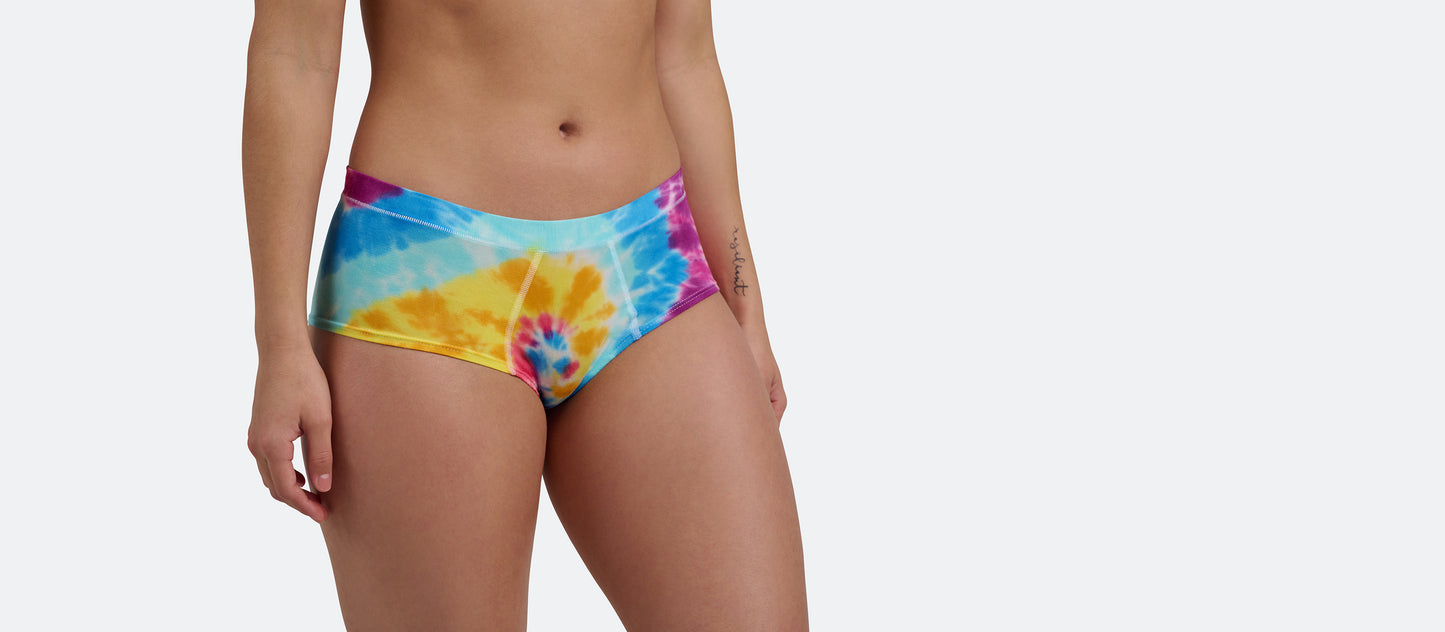 UltraModal™ FeelFree Cheeky Brief | Rainbow Tie Dye