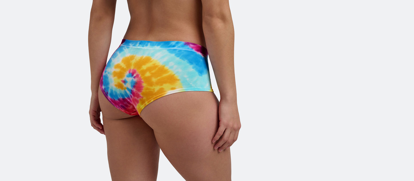 UltraModal™ FeelFree Cheeky Brief | Rainbow Tie Dye