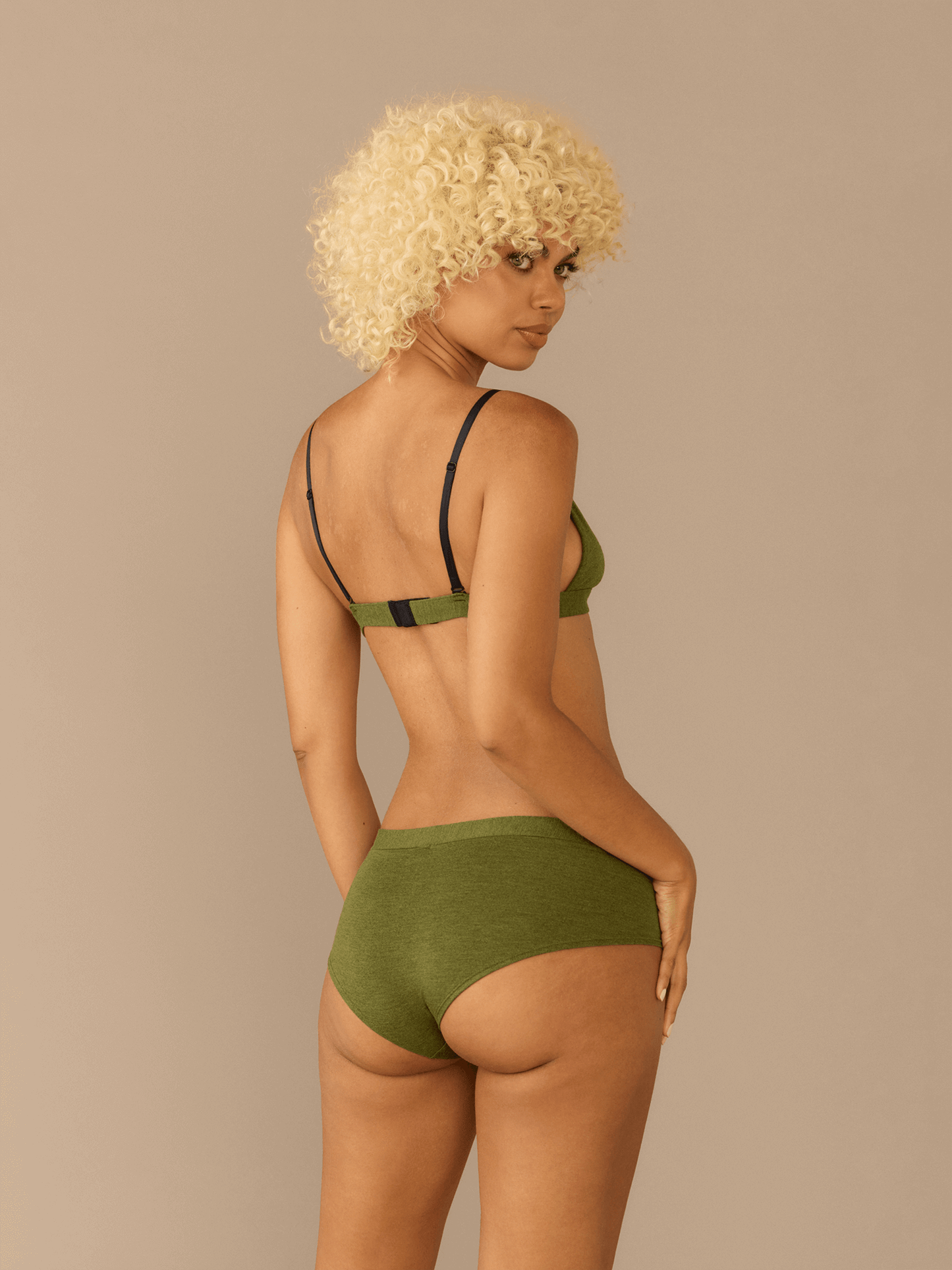 UltraModal™ FeelFree Cheeky Brief | Heather Olive