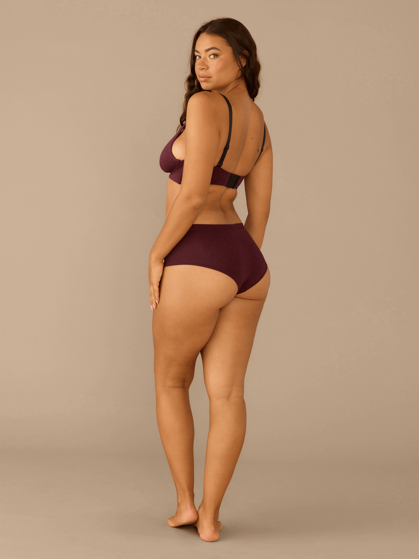 UltraModal™ FeelFree Cheeky Brief | Heather Wine