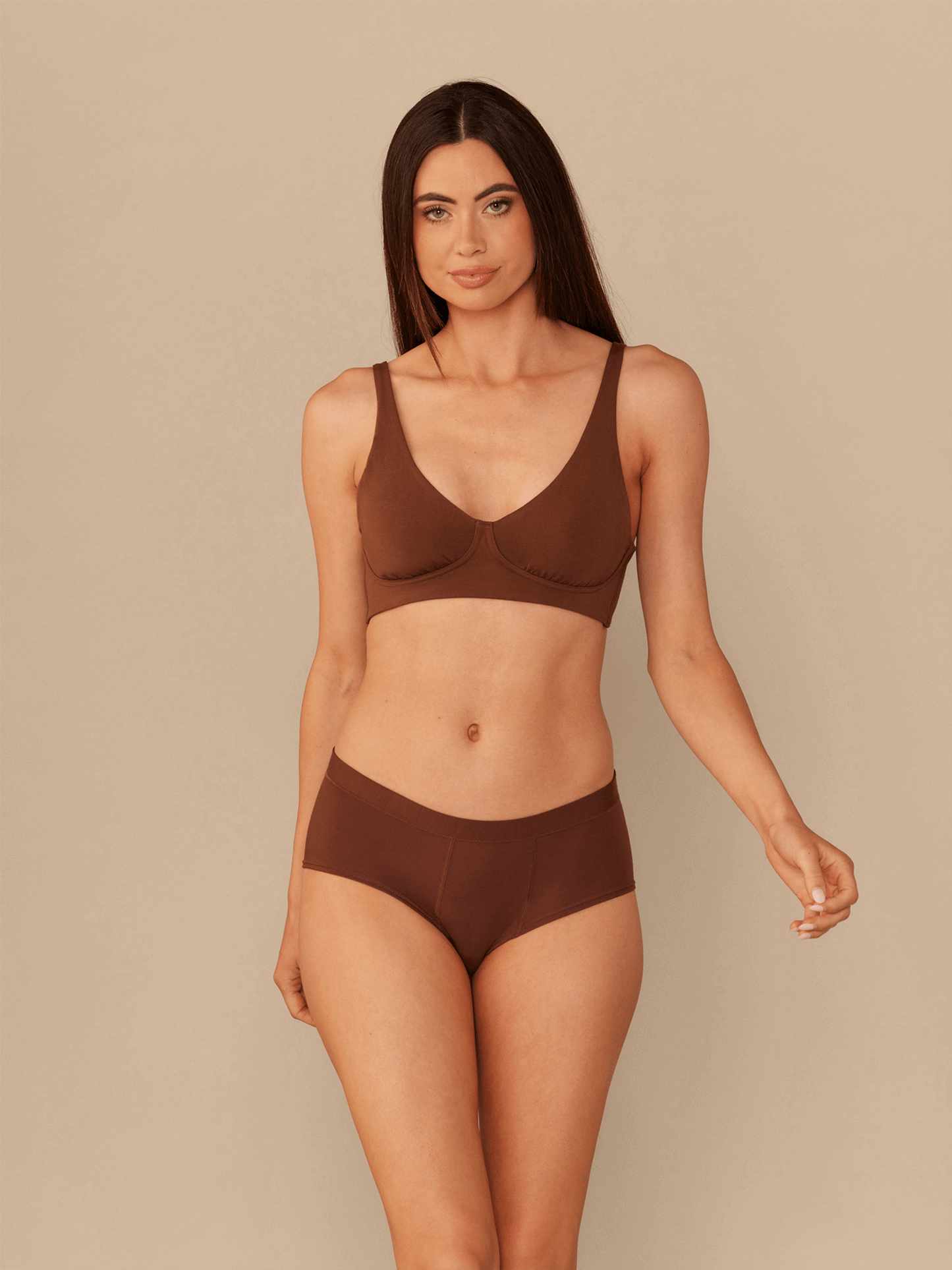 UltraModal™ FeelFree Cheeky Brief | Walnut Shell