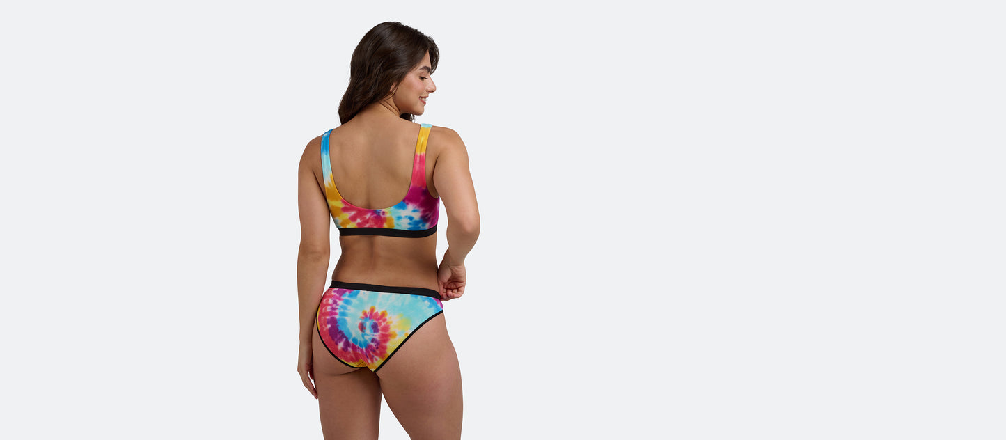 UltraModal™ Core Bikini | Rainbow Tie Dye