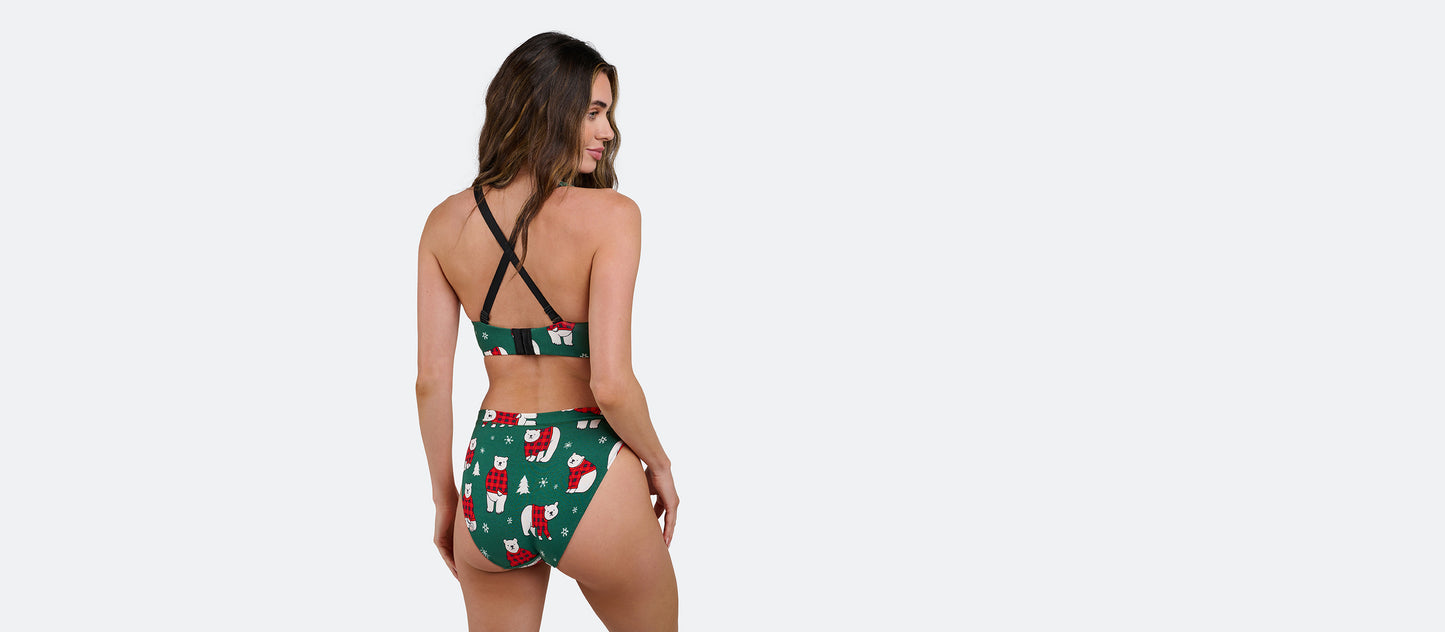 UltraModal™ FeelFree High-Leg Bikini | Cozy Bears