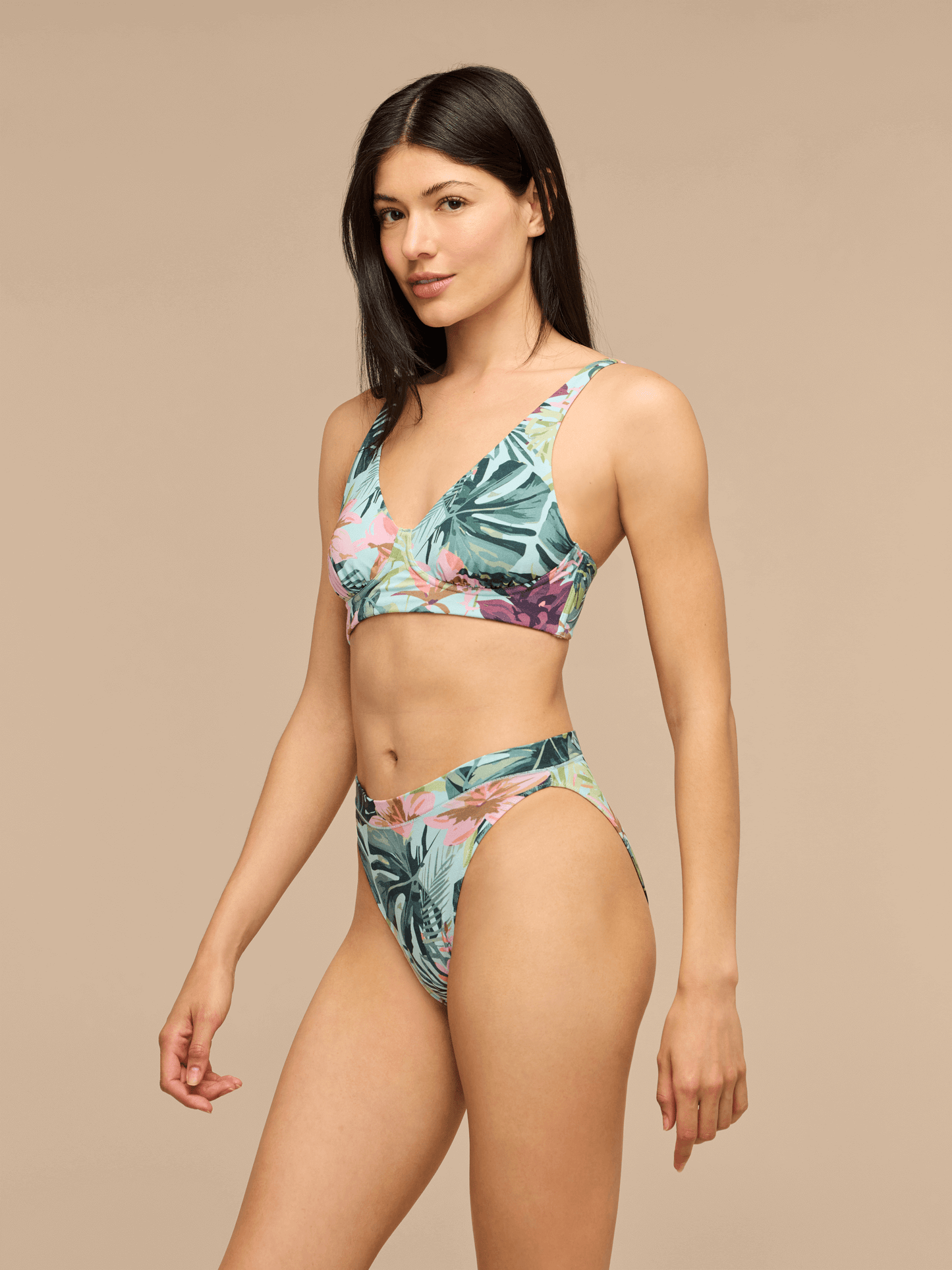 UltraModal™ FeelFree High Leg Bikini | Hibiscus