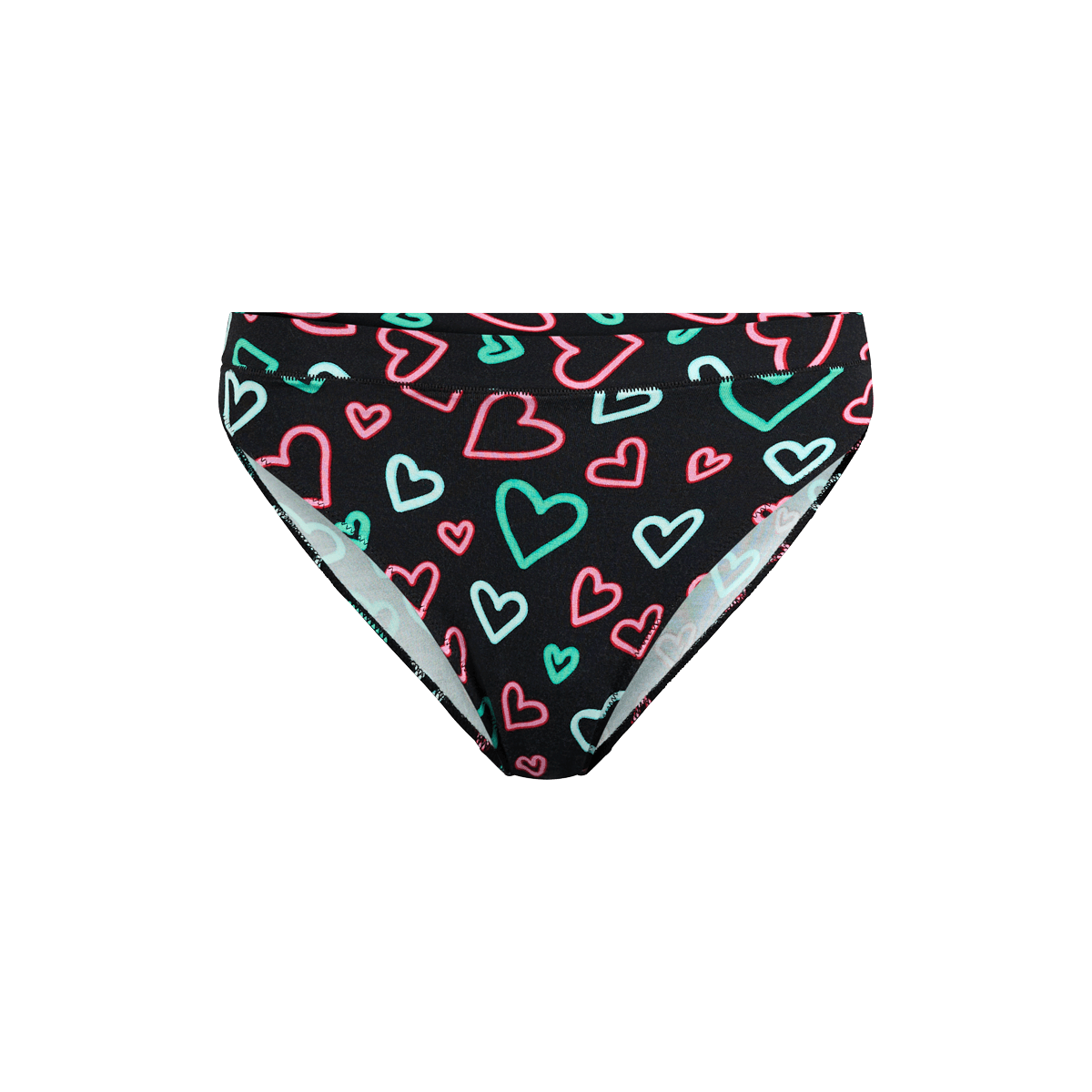 UltraModal™ FeelFree High-Leg Bikini | Electric Hearts