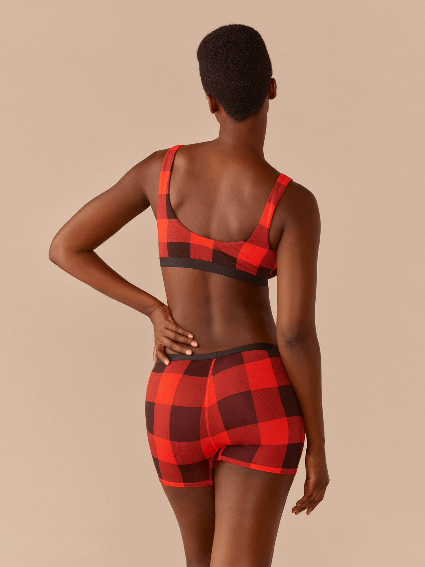 UltraModal™ Core Boyshort | Buffalo Plaid