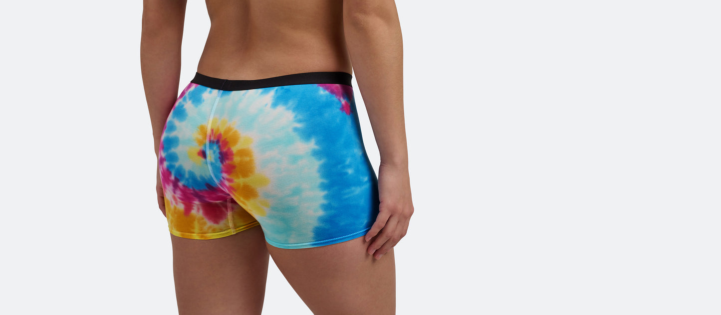 UltraModal™ Core Boyshort | Rainbow Tie Dye