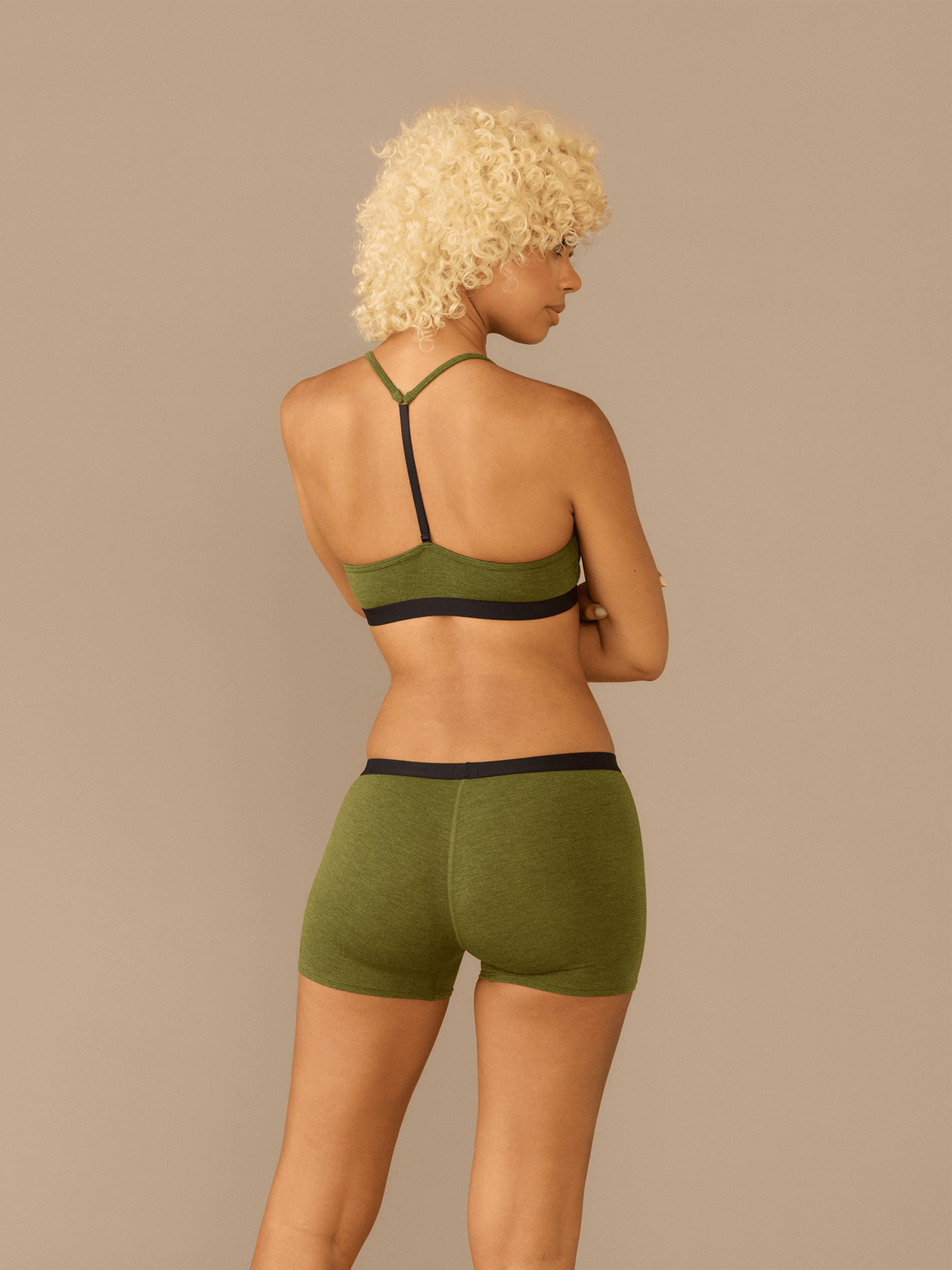 UltraModal™ Core Boyshort | Heather Olive