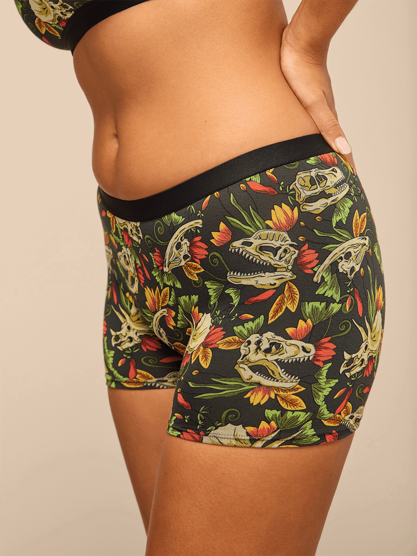 UltraModal™ Core Boyshort | Jurassic Garden