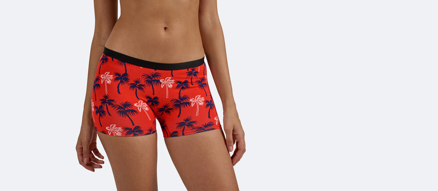 UltraModal™ Core Boyshort | Nautical Palms