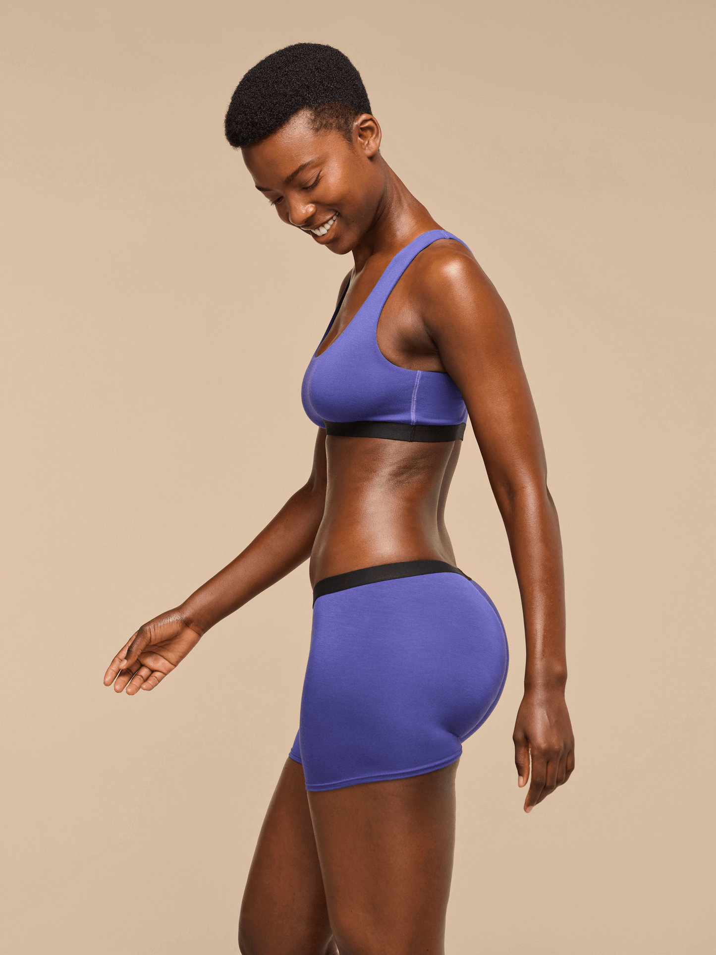 UltraModal™ Core Boyshort | Berry Blue