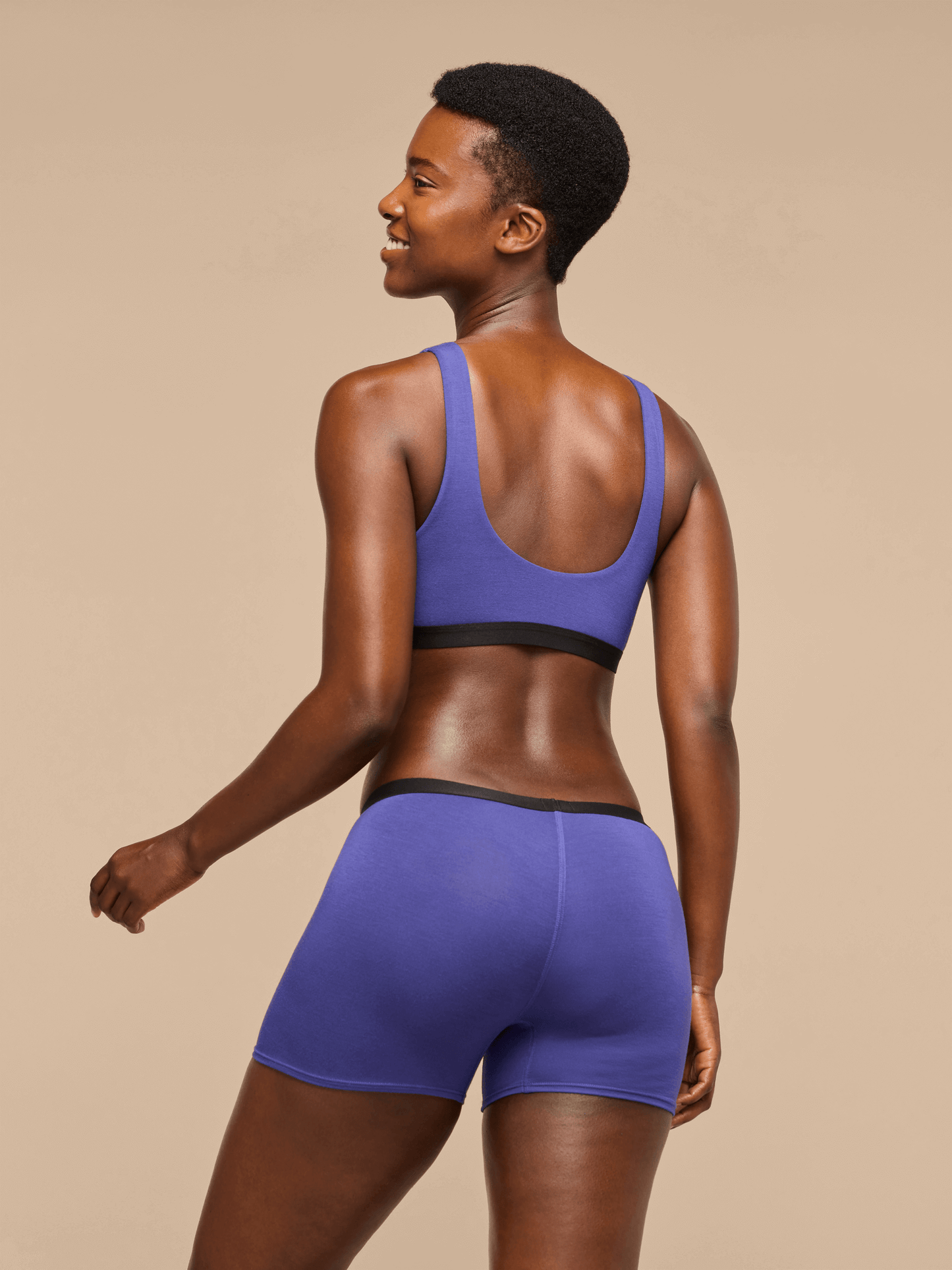 UltraModal™ Core Boyshort | Berry Blue