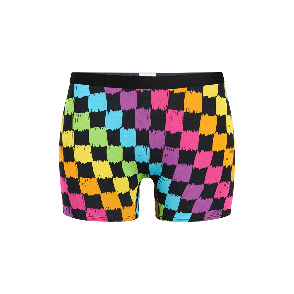 UltraModal™ Core Boyshort | Rainbow Check