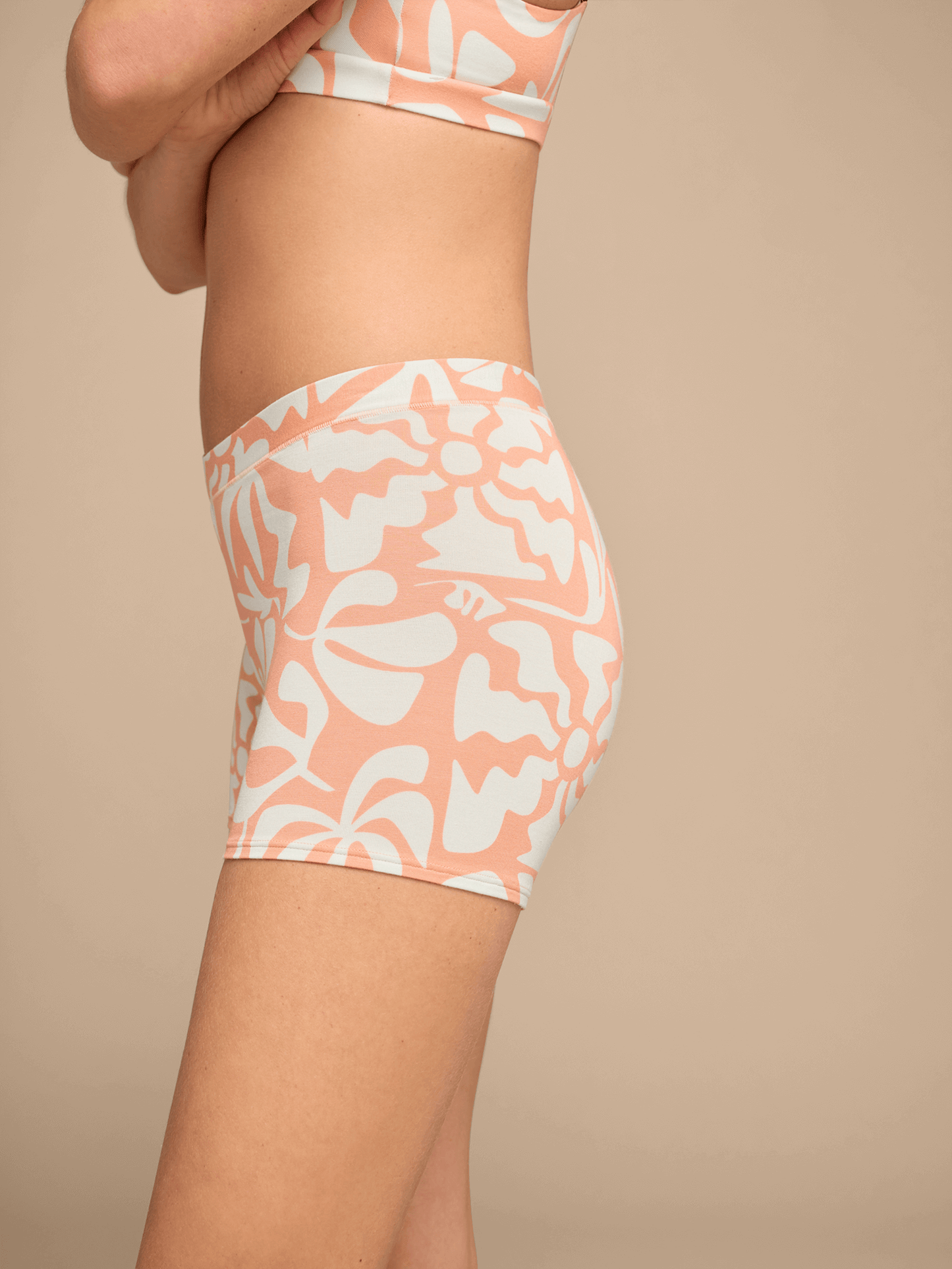 UltraModal™ FeelFree Boyshort | Coral Heatwave