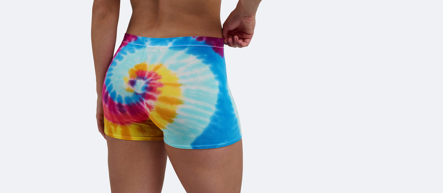 UltraModal™ FeelFree Boyshort | Rainbow Tie Dye