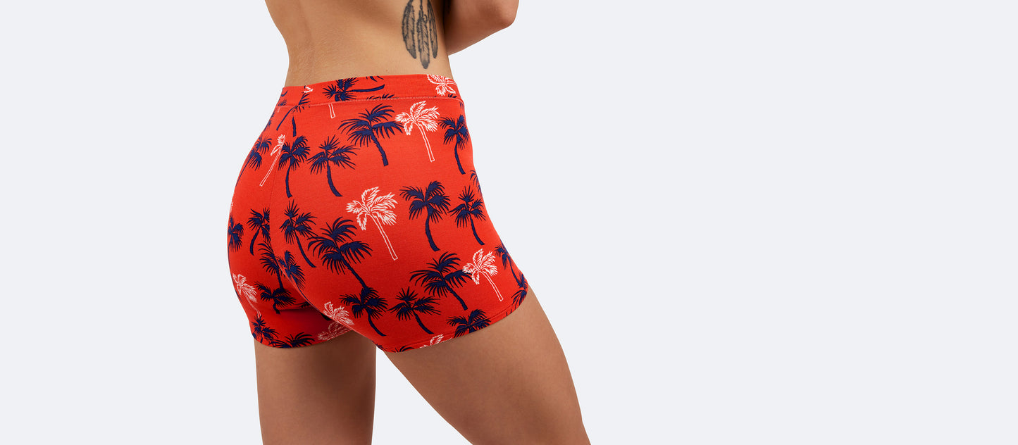 UltraModal™ FeelFree Boyshort | Nautical Palms