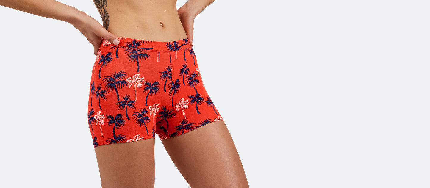 UltraModal™ FeelFree Boyshort | Nautical Palms