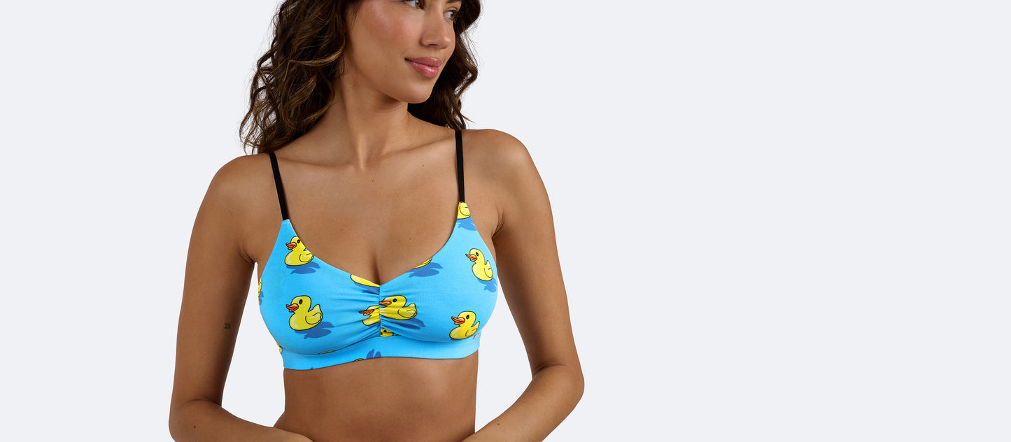UltraModal™ FeelFree Ruched Bralette | Give a Duck