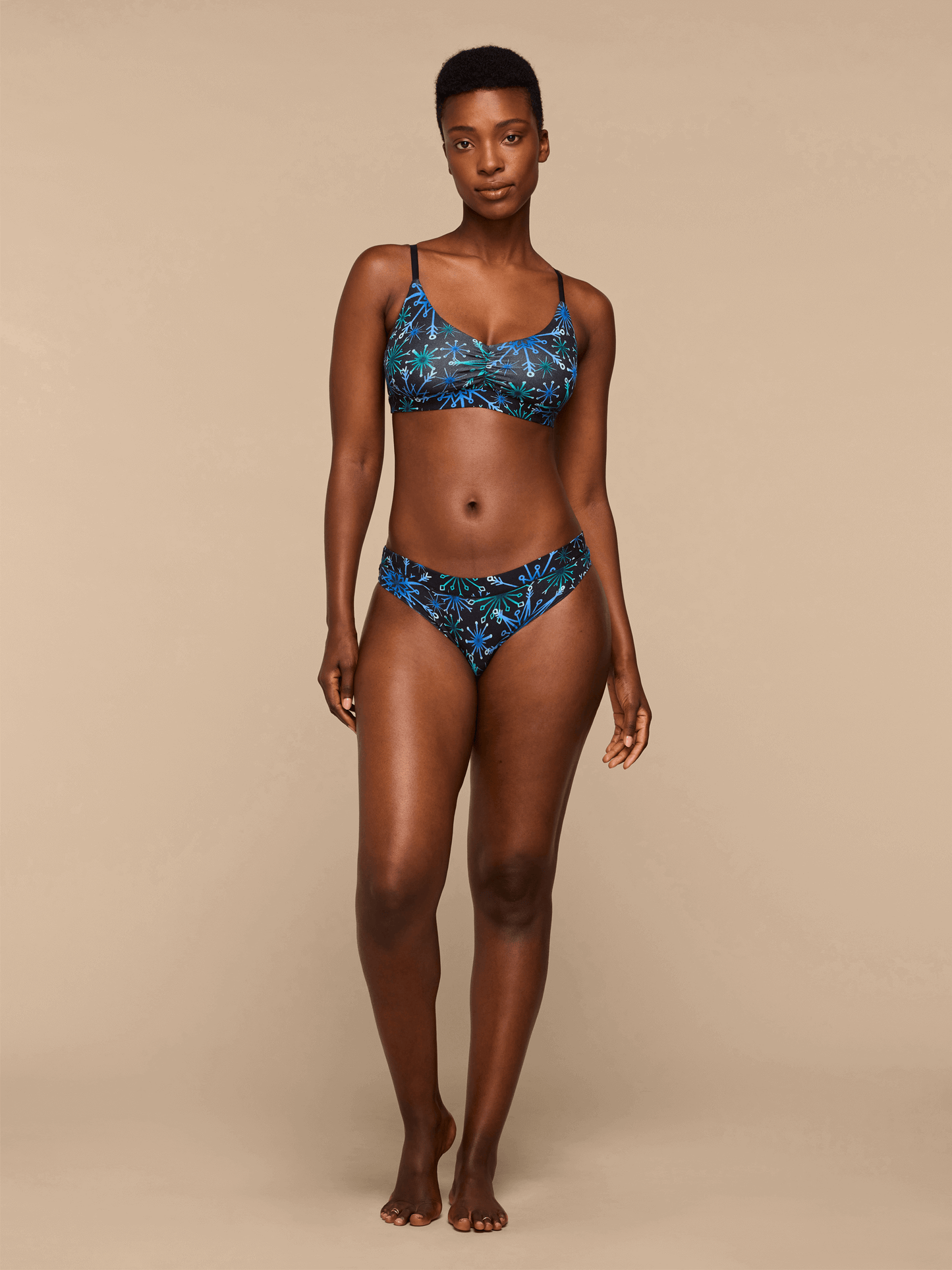 UltraModal™ FeelFree Ruched Bralette | Snowfall