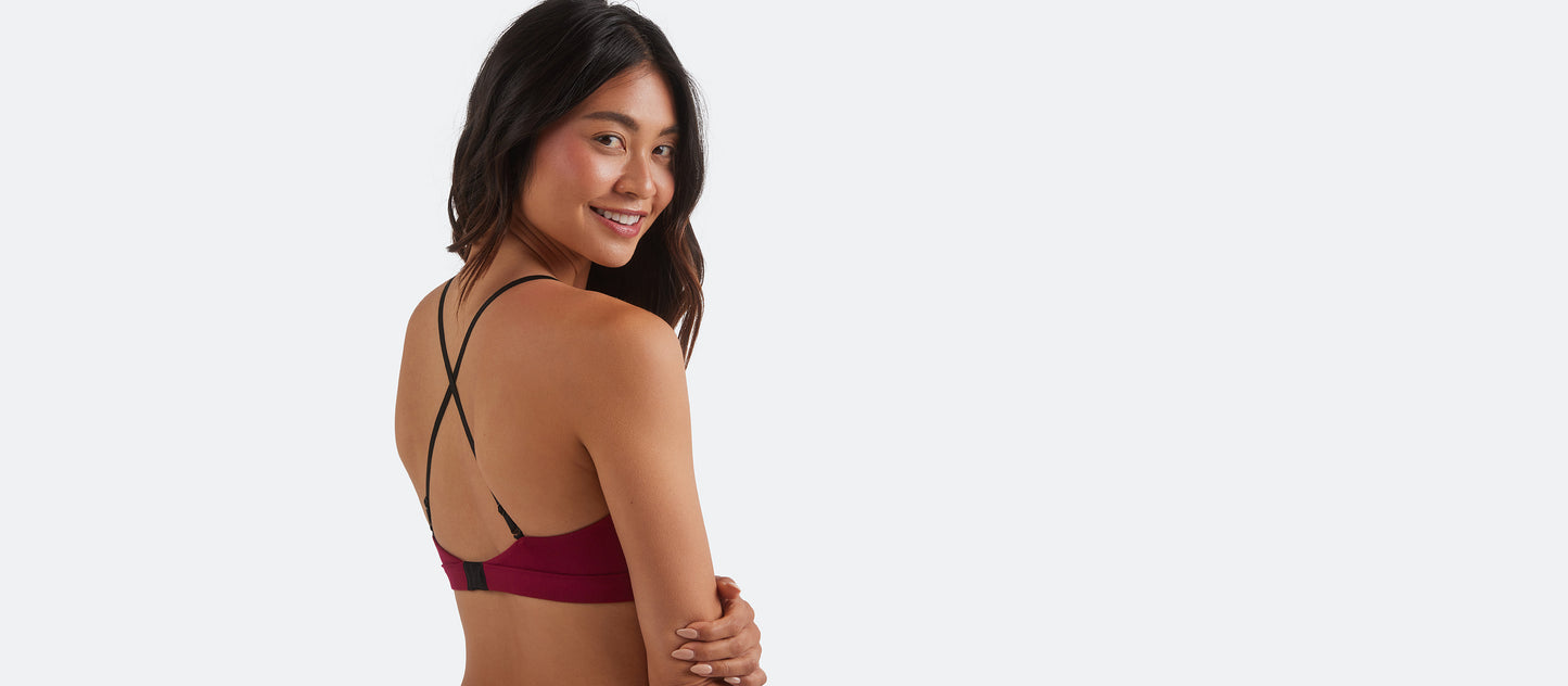 UltraModal™ FeelFree Ruched Bralette | Jasper