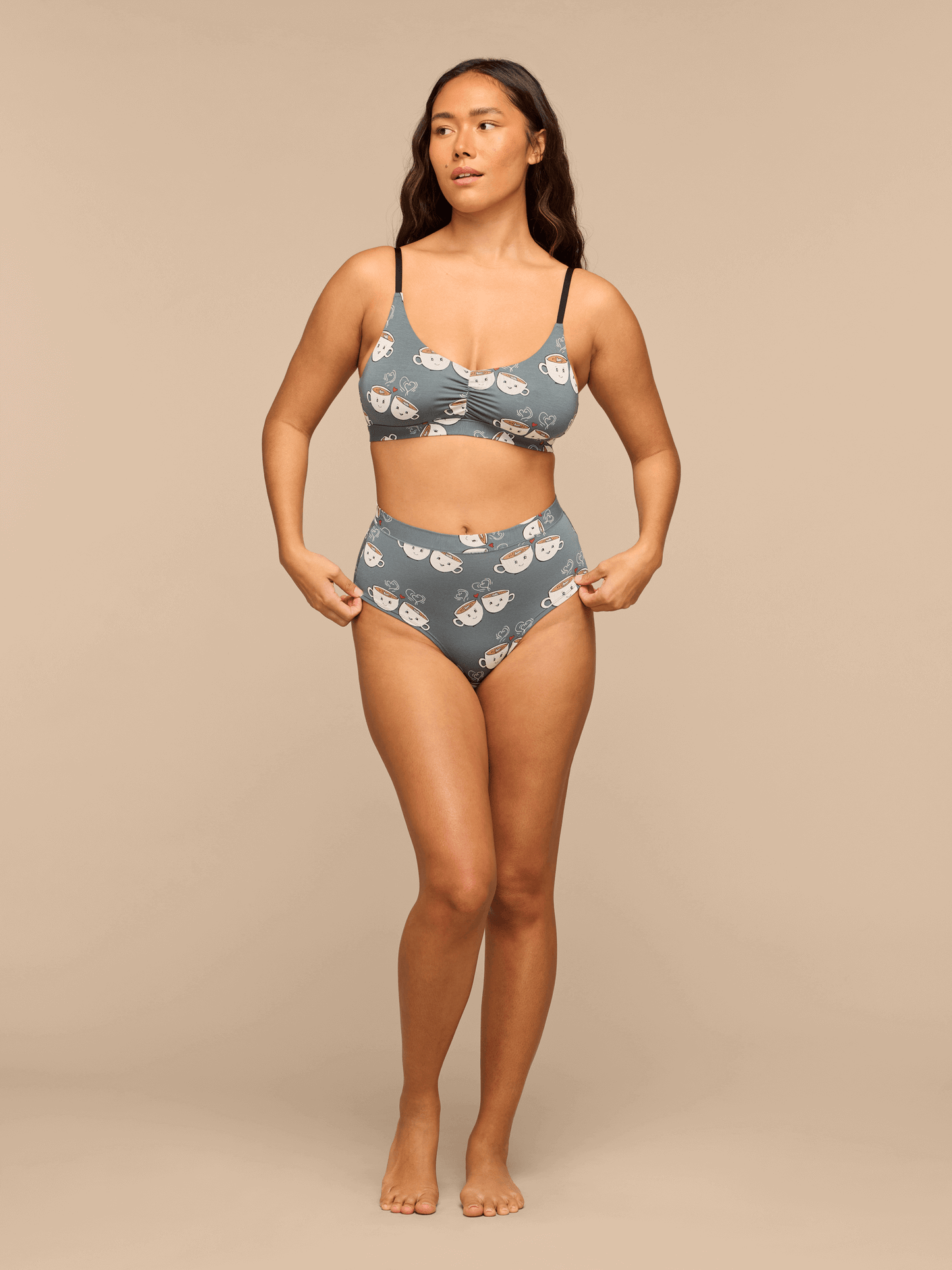 UltraModal™ FeelFree Ruched Bralette | Love You A Latte