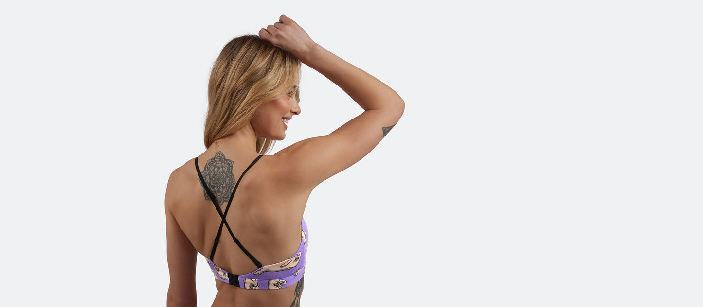 UltraModal™ FeelFree Ruched Bralette | Lazy Sea Lions