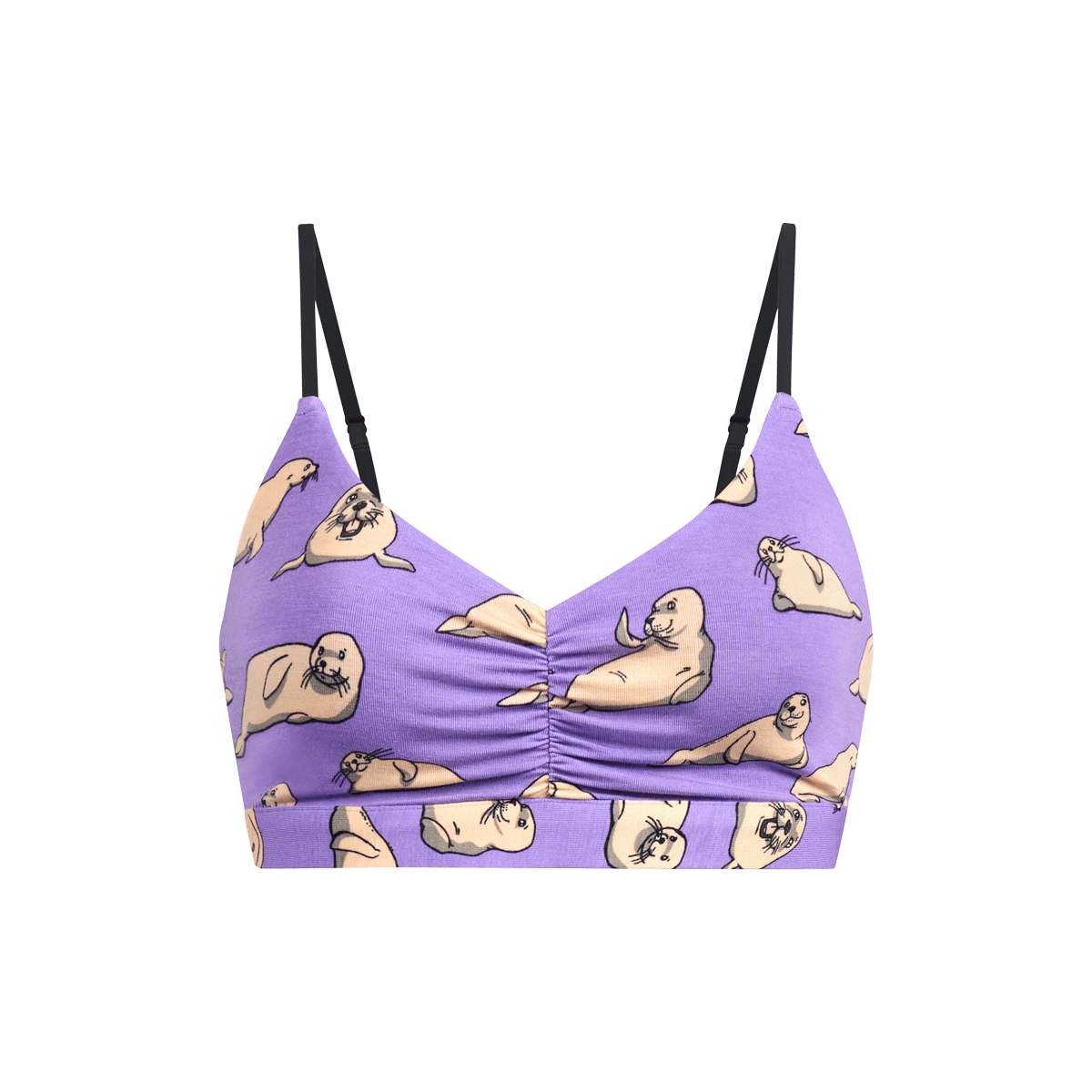 UltraModal™ FeelFree Ruched Bralette | Lazy Sea Lions