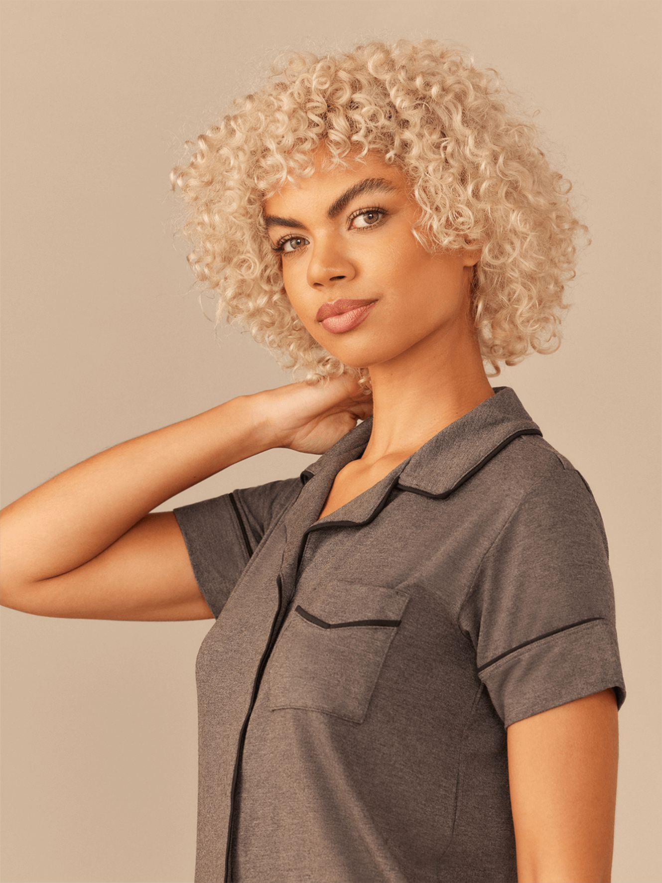 UltraModal™ Shortsleeve PJ Set - Women's | Heather Charcoal