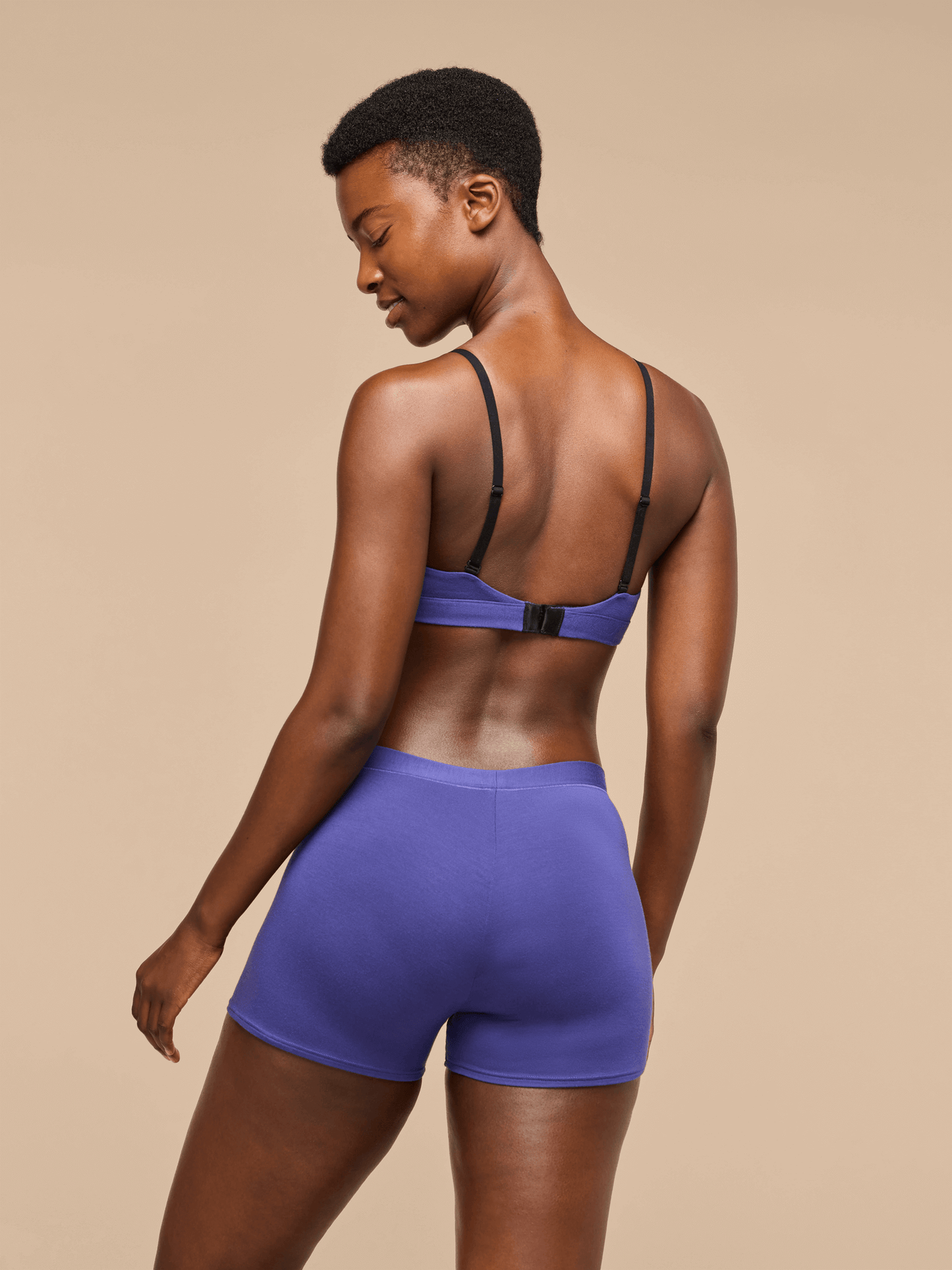 UltraModal™ FeelFree Ruched Bralette | Berry Blue