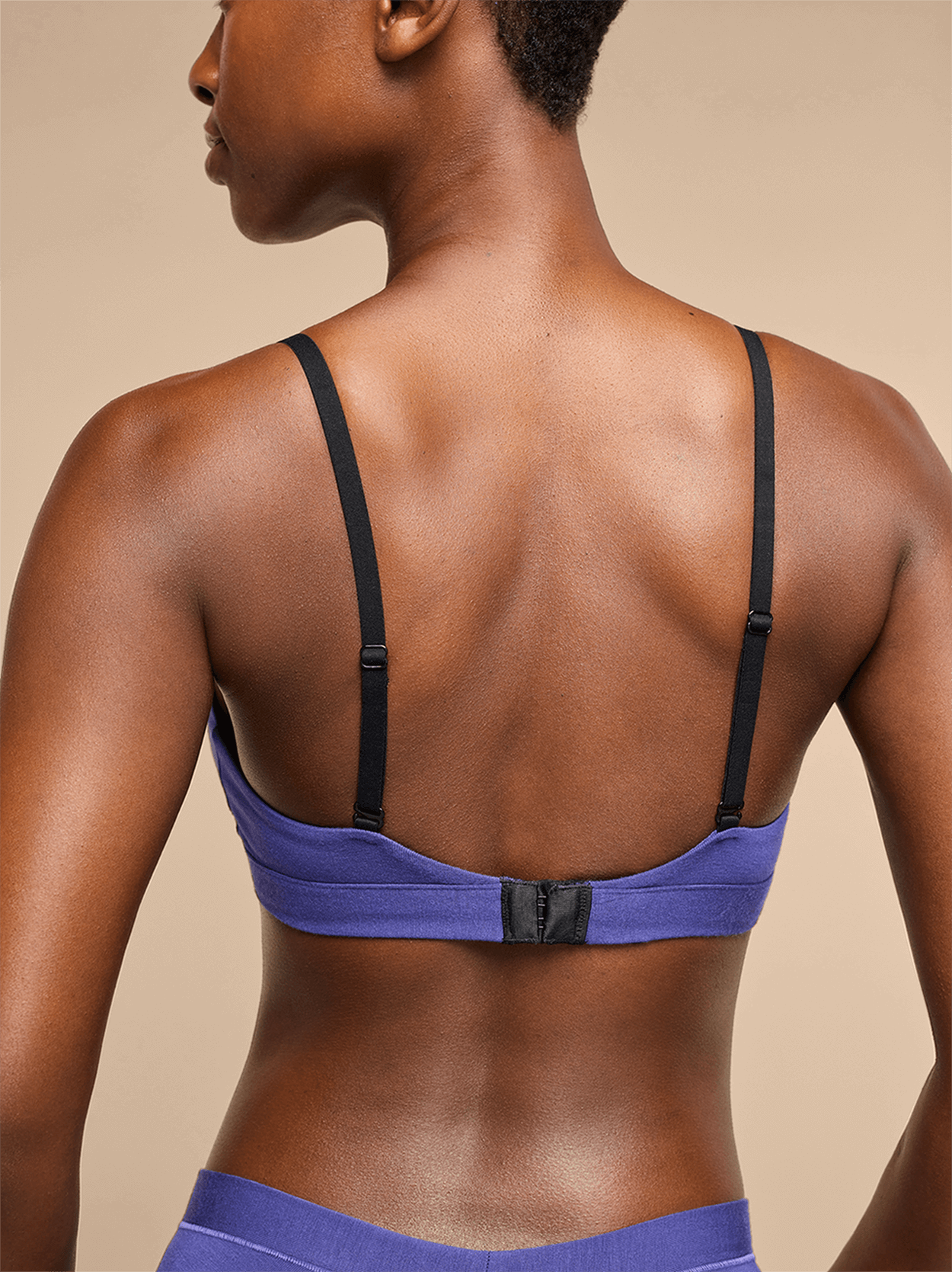 UltraModal™ FeelFree Ruched Bralette | Berry Blue