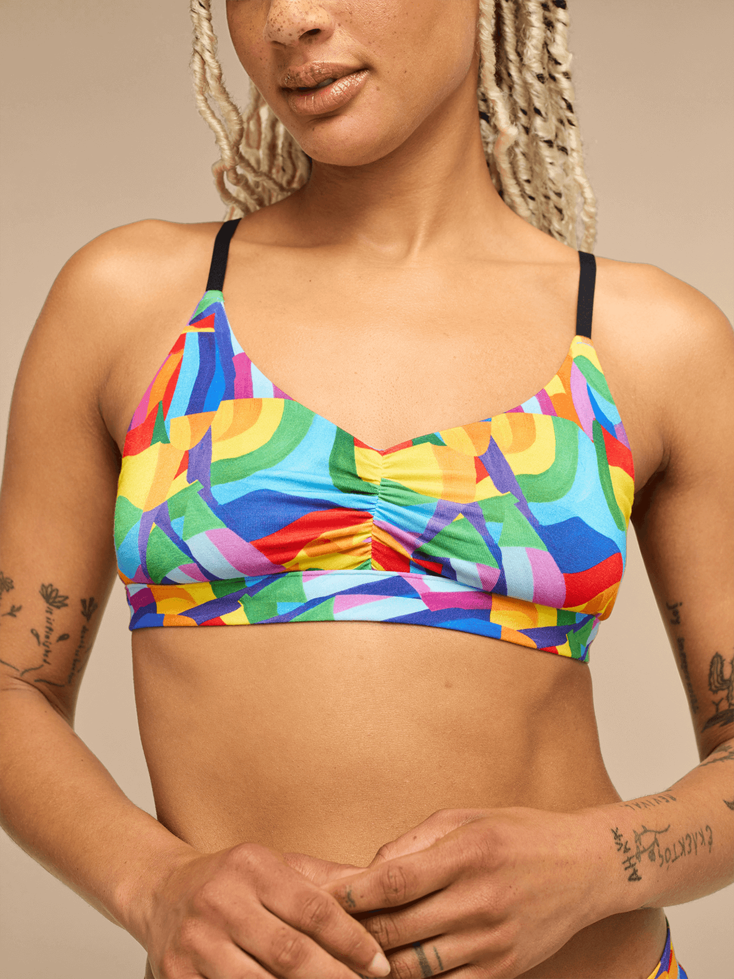 UltraModal™ FeelFree Ruched Bralette | Painted Pride
