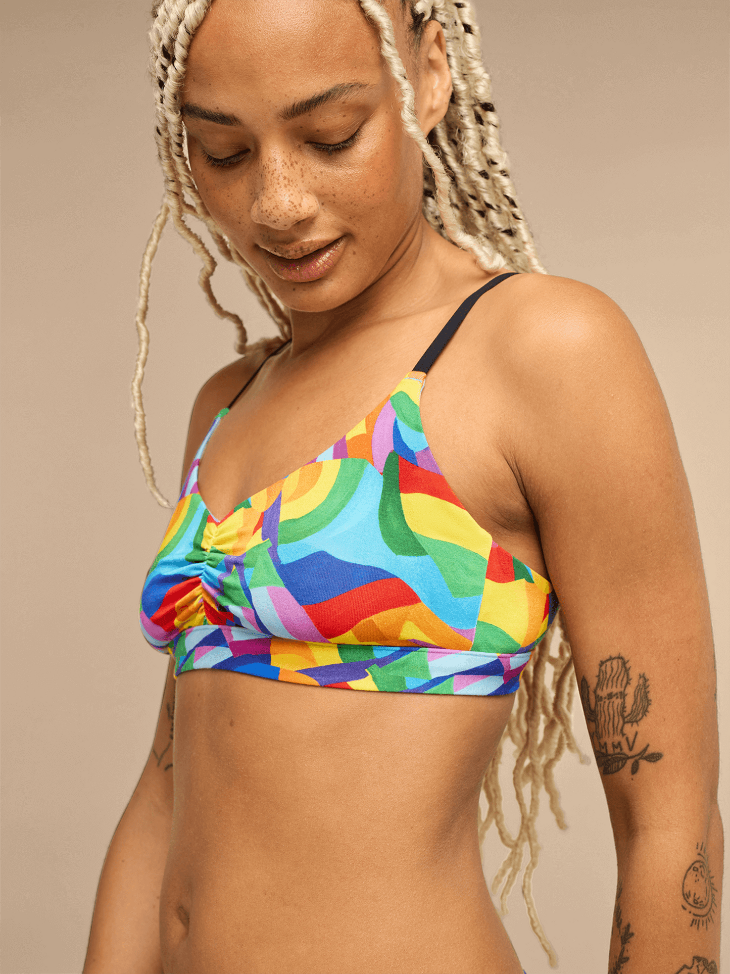 UltraModal™ FeelFree Ruched Bralette | Painted Pride