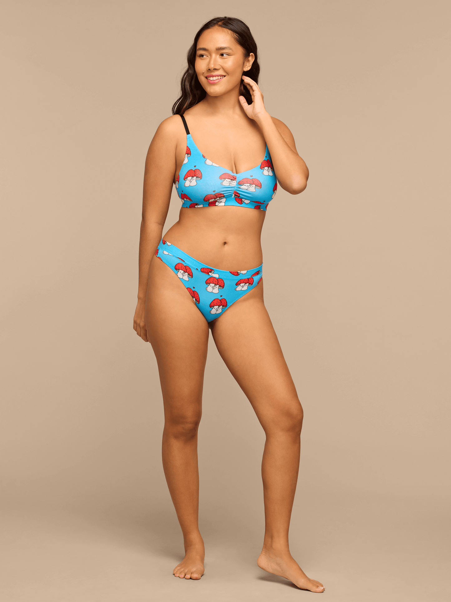 UltraModal™ FeelFree Ruched Bralette | Shroom Mates