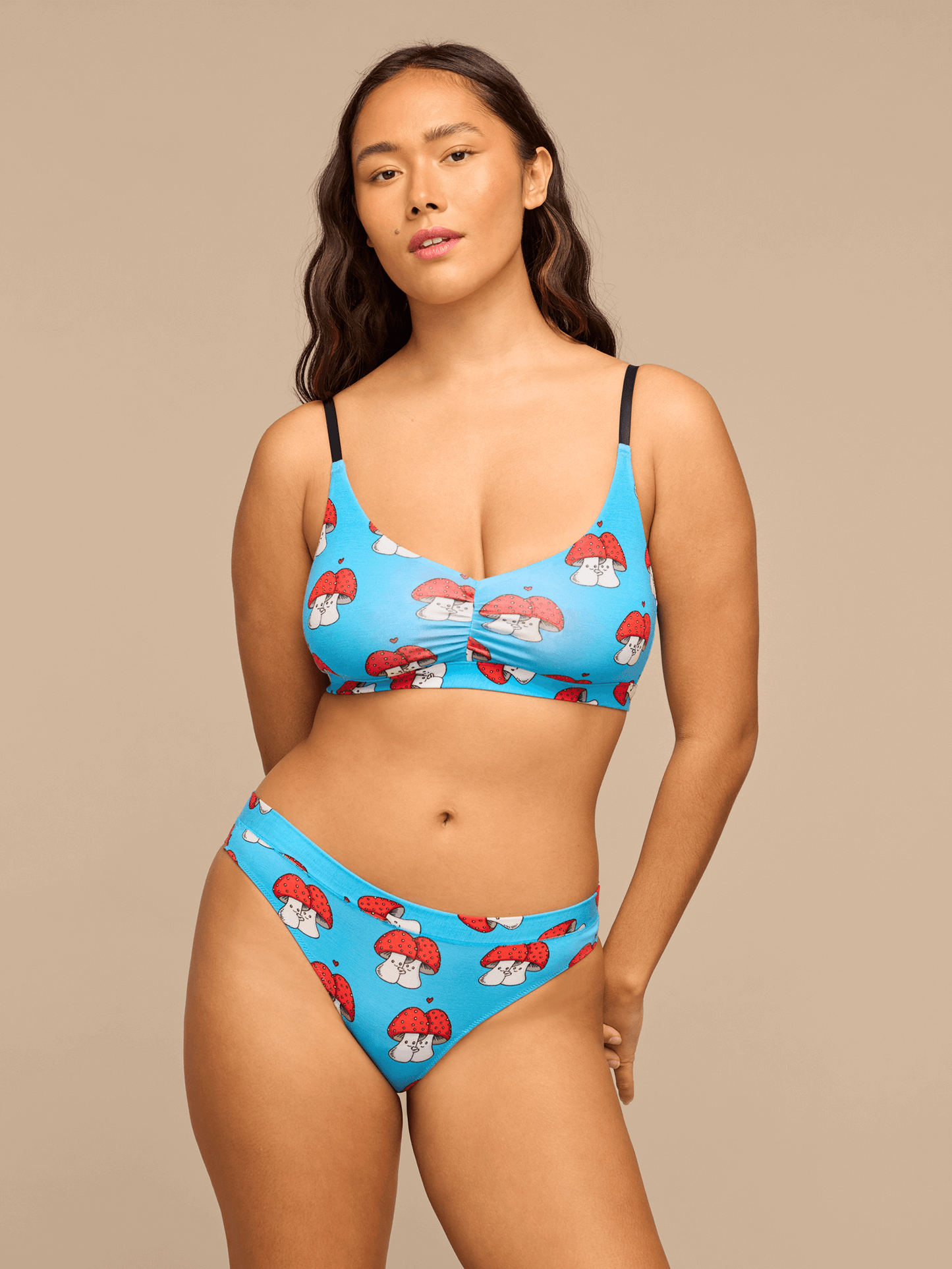 UltraModal™ FeelFree Ruched Bralette | Shroom Mates