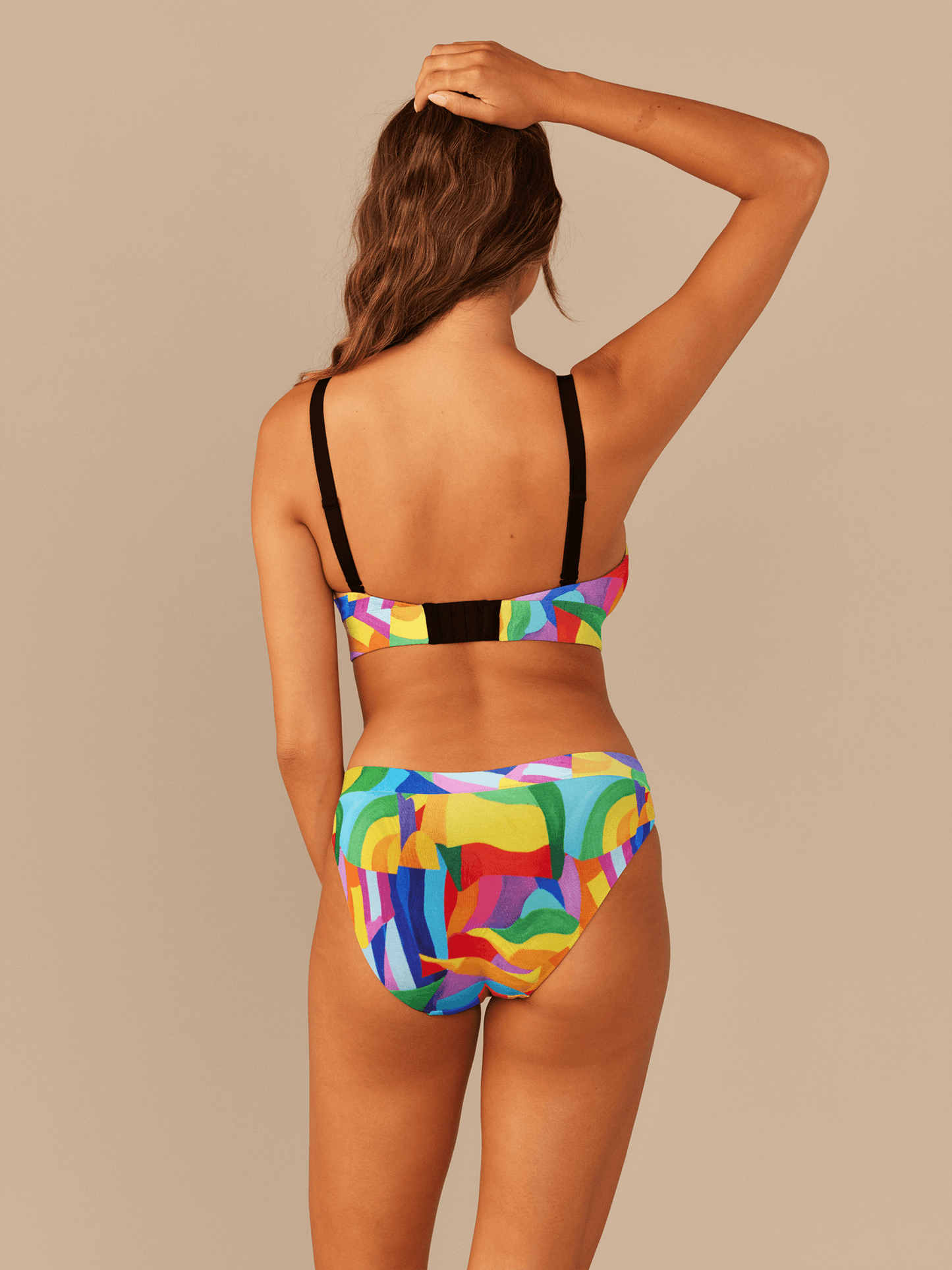 Curvy UltraModal™ FeelFree Ruched Bralette | Painted Pride