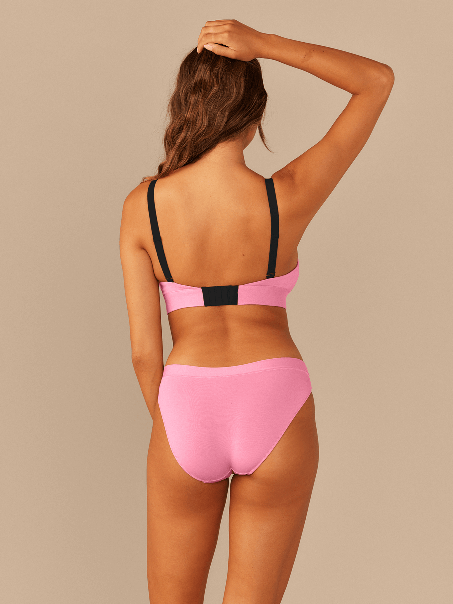Curvy UltraModal™ FeelFree Ruched Bralette | Pop Pink