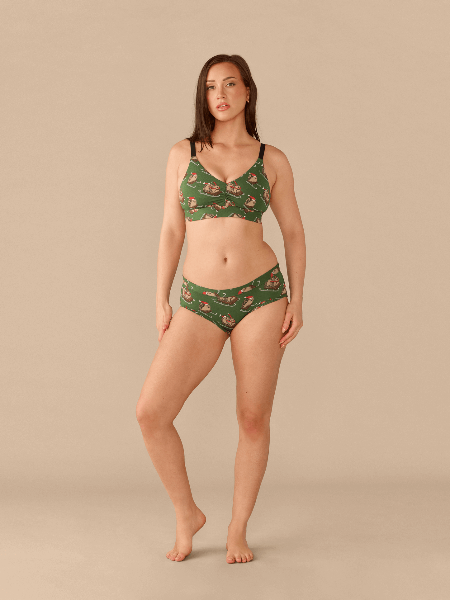 Curvy UltraModal™ FeelFree Ruched Bralette | Sledgehogs