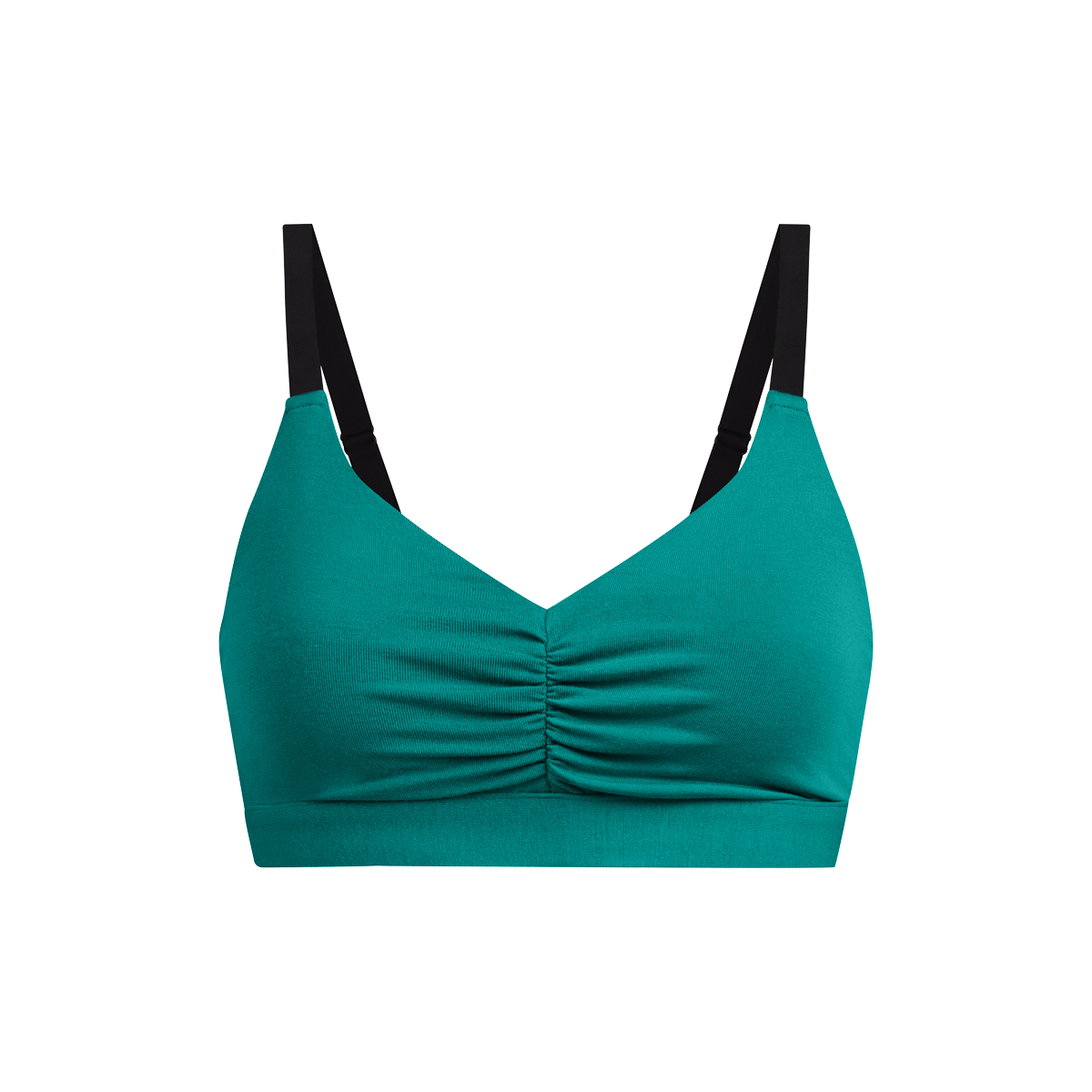 Curvy UltraModal™ FeelFree Ruched Bralette | Turquoise