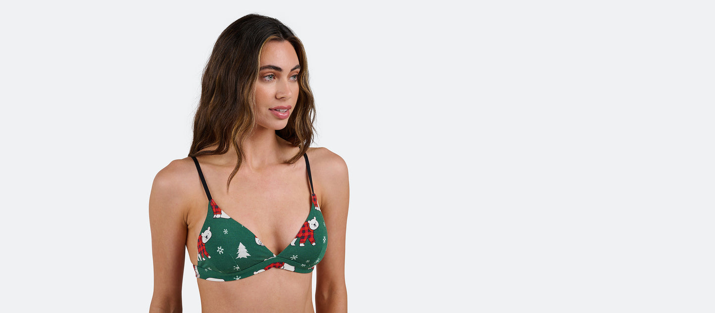 UltraModal™ FeelFree Triangle Bralette | Cozy Bears