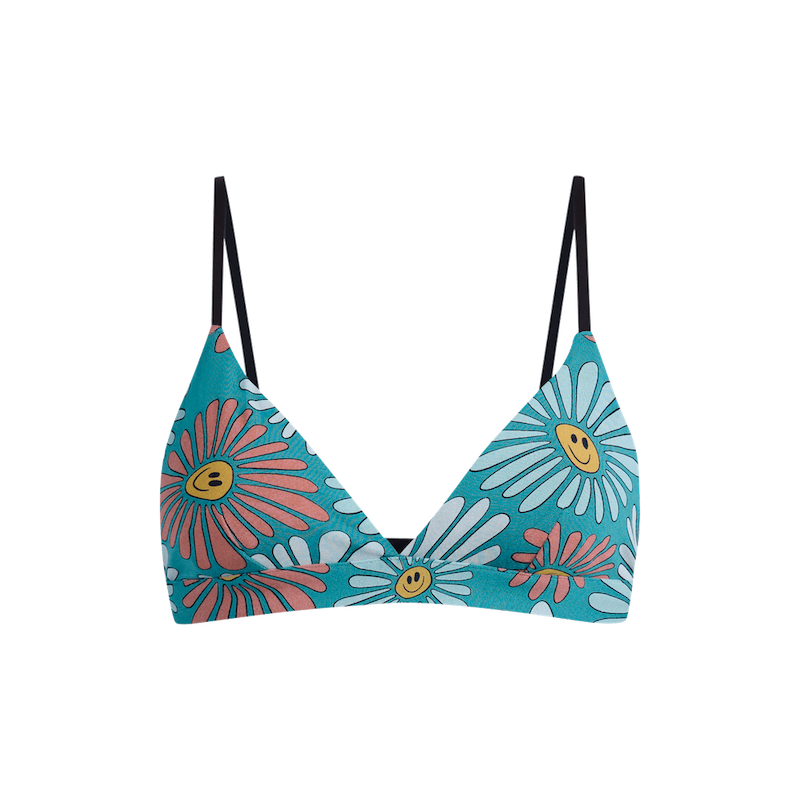 UltraModal™ FeelFree Triangle Bralette | Disco Daisies
